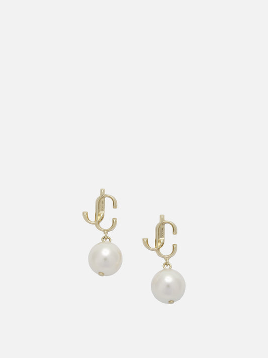 Earrings 80% brass 20% polycarbonate  Gold - Jimmy Choo Women | PDP | VIETTI Online Store 
