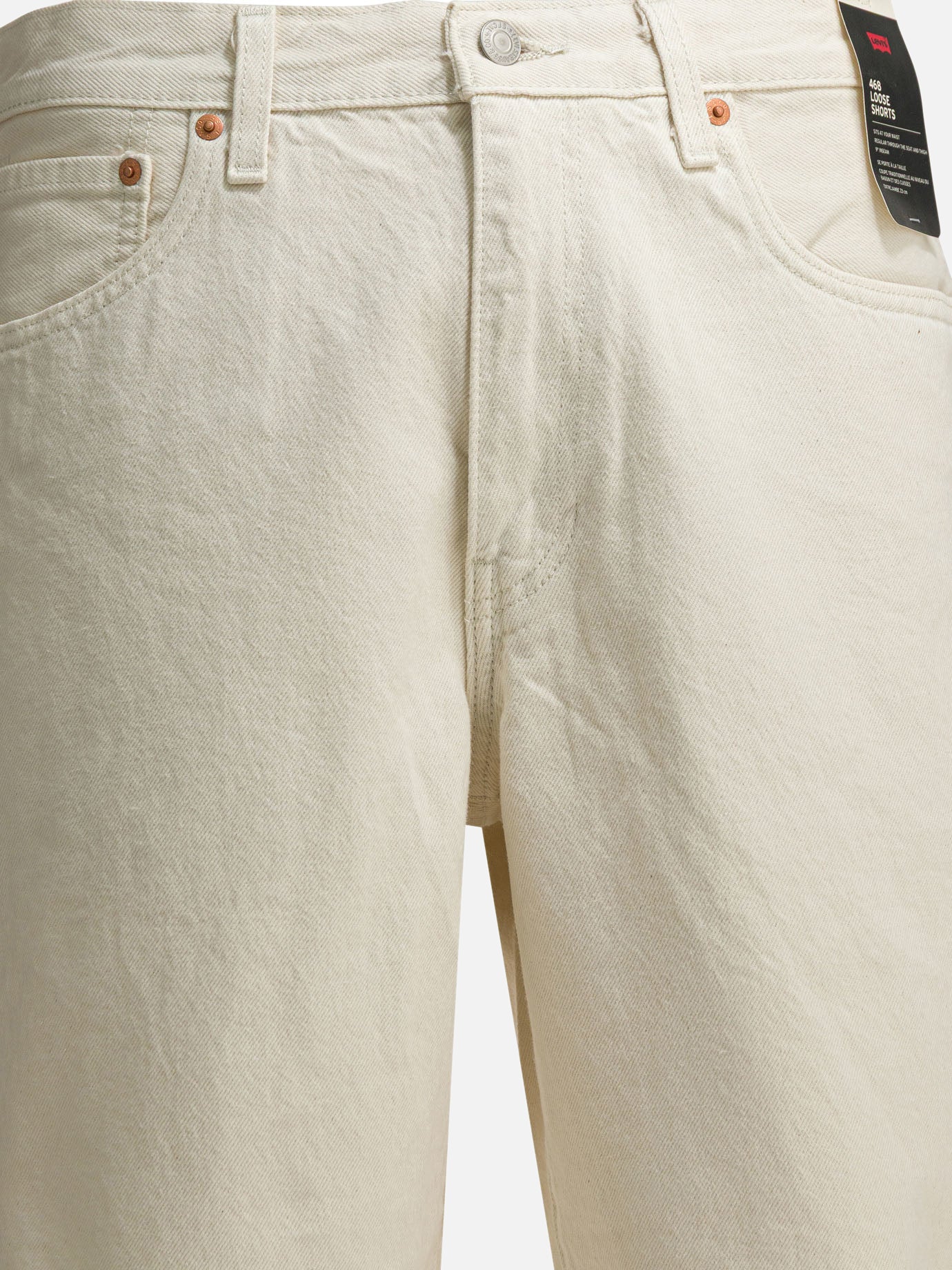 Five pockets shorts 100% cotton  White - Levi's Men | PDP | VIETTI Online Store | Zoom-Modal_3
