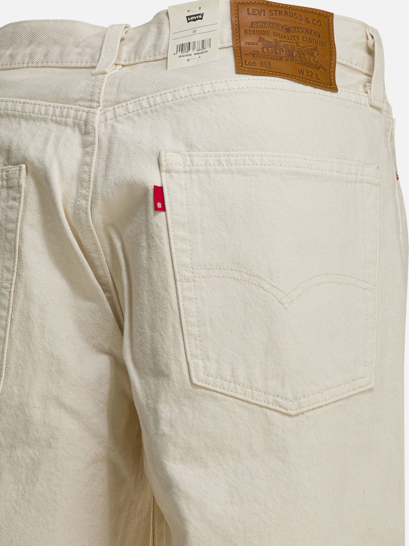 Five pockets shorts 100% cotton  White - Levi's Men | PDP | VIETTI Online Store | Zoom-Modal_4
