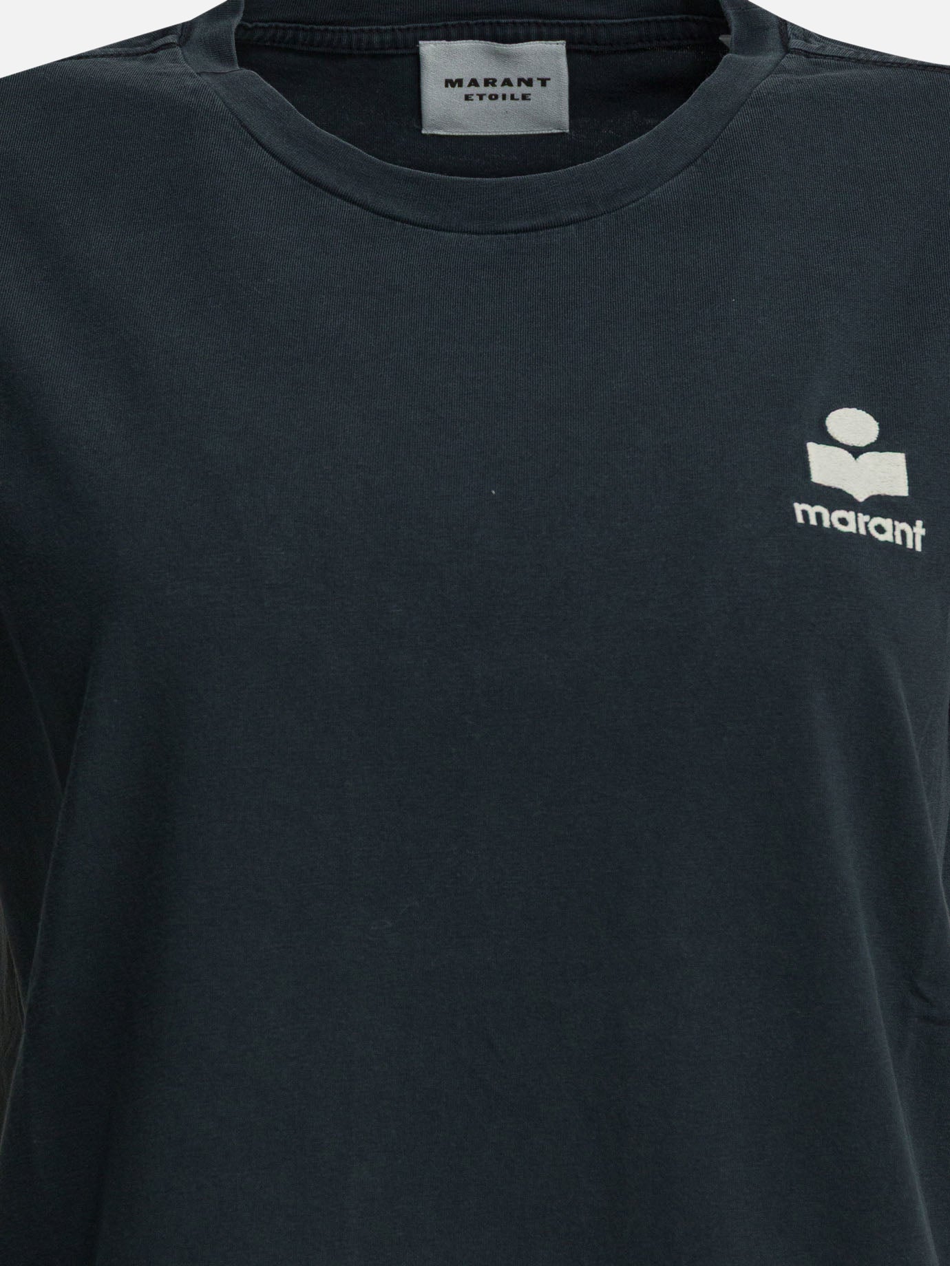 Crewneck t-shirts Solid colour  Blue - Marant Étoile Women | PDP | VIETTI Online Store | Zoom-Modal_3
