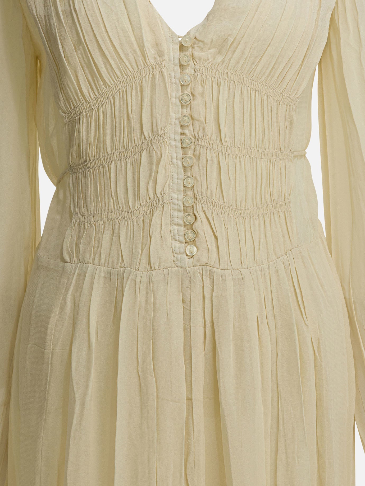 Long dresses Solid colour  Beige - Marant Étoile Women | PDP | VIETTI Online Store | Zoom-Modal_4
