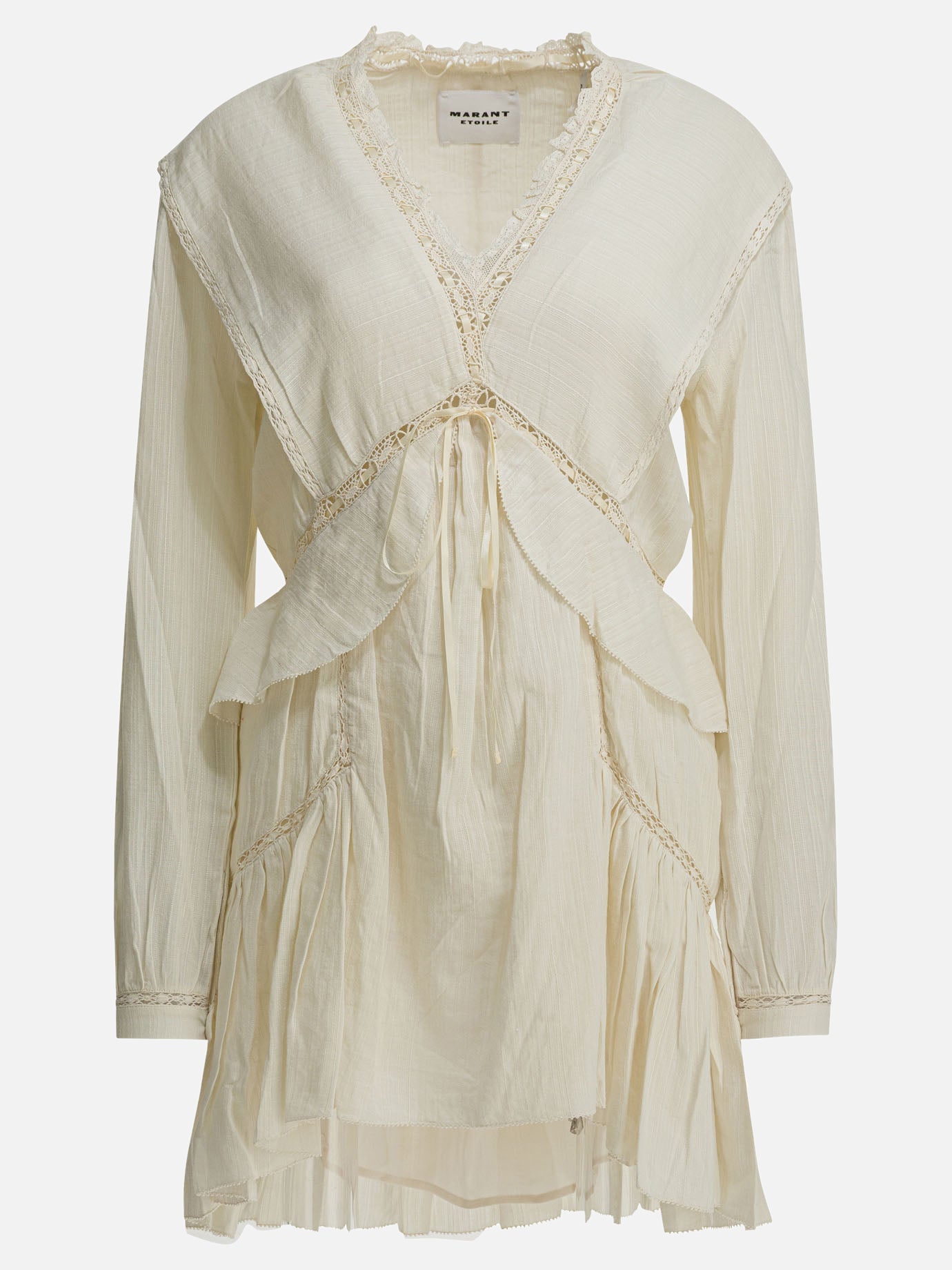 Mini dresses Solid colour  Beige - Marant Étoile Women | PDP | VIETTI Online Store | Zoom-Modal

