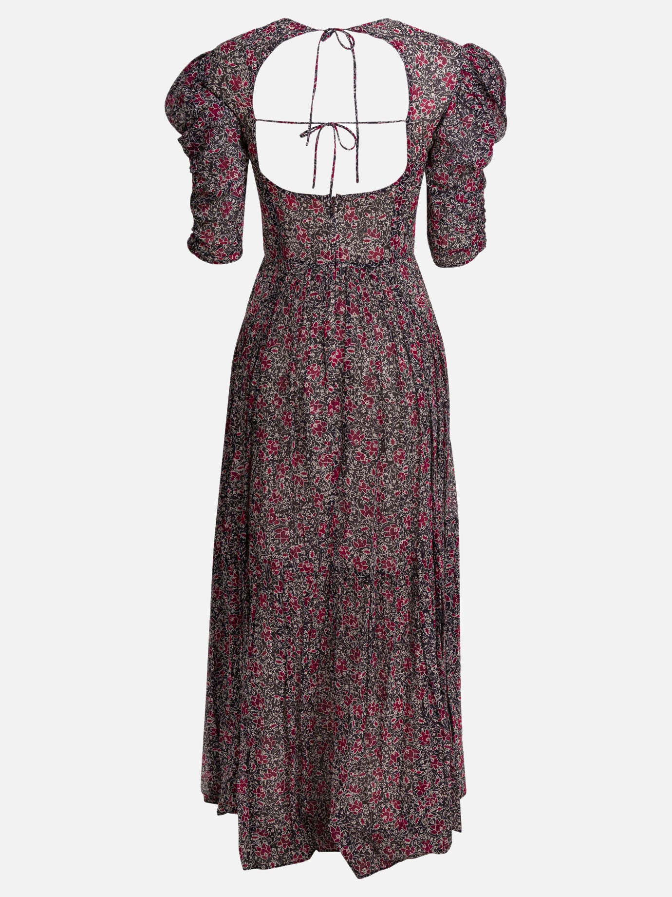 Long dresses Floral  Fuchsia - Marant Étoile Women | PDP | VIETTI Online Store | Zoom-Modal_2

