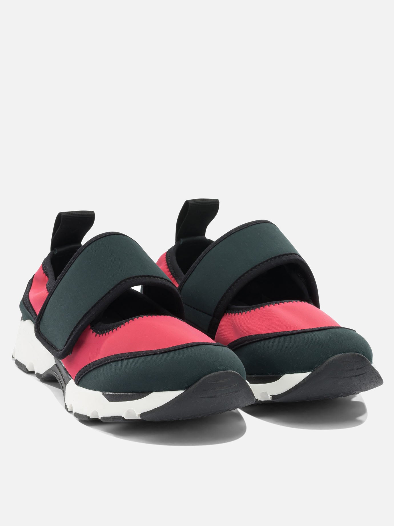 Low top sneakers 80% polyamide 20% elastane - 100% rubber  Blue - Marni Women | PDP | VIETTI Online Store | thumbnail_2