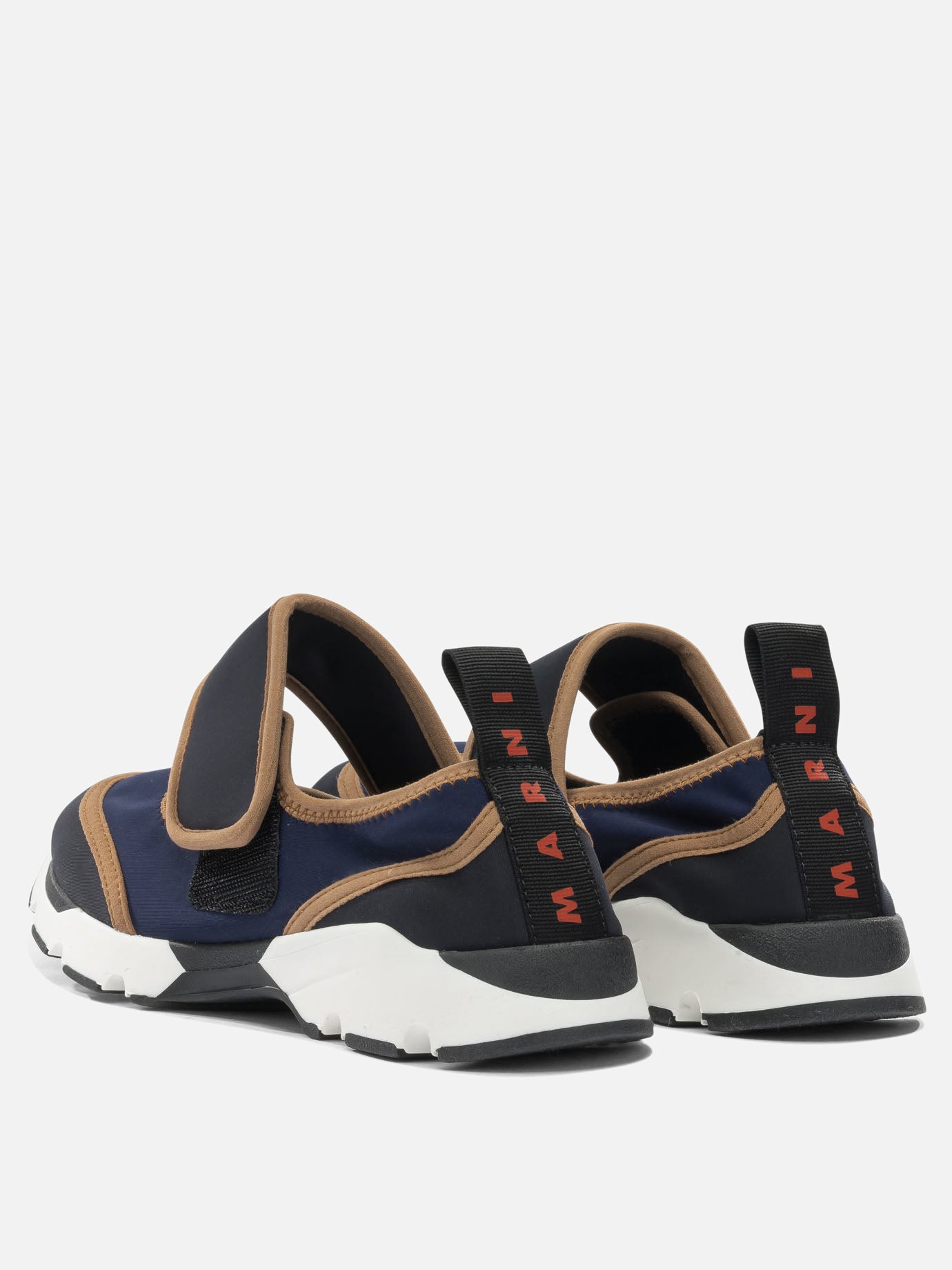 Low top sneakers 80% polyamide 20% elastane - 100% rubber  Blue - Marni Women | PDP | VIETTI Online Store | thumbnail_4