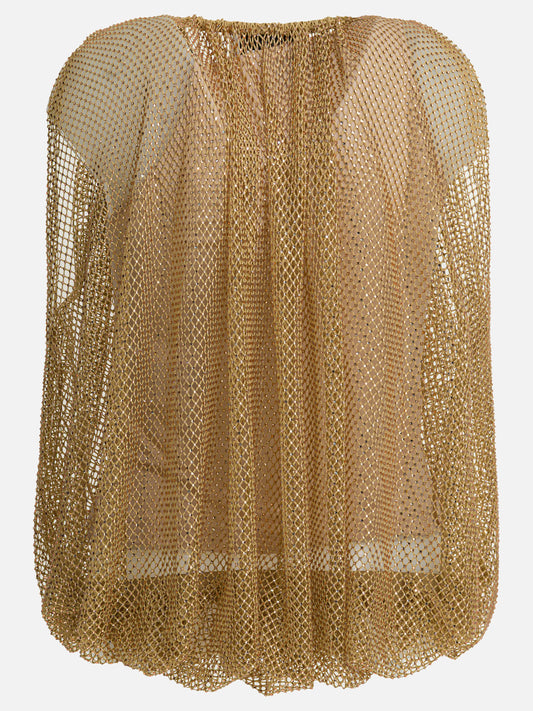 Casual tops Textured knit  Gold - Max Mara Sportmax Women | PLP | VIETTI Online Store | 2

