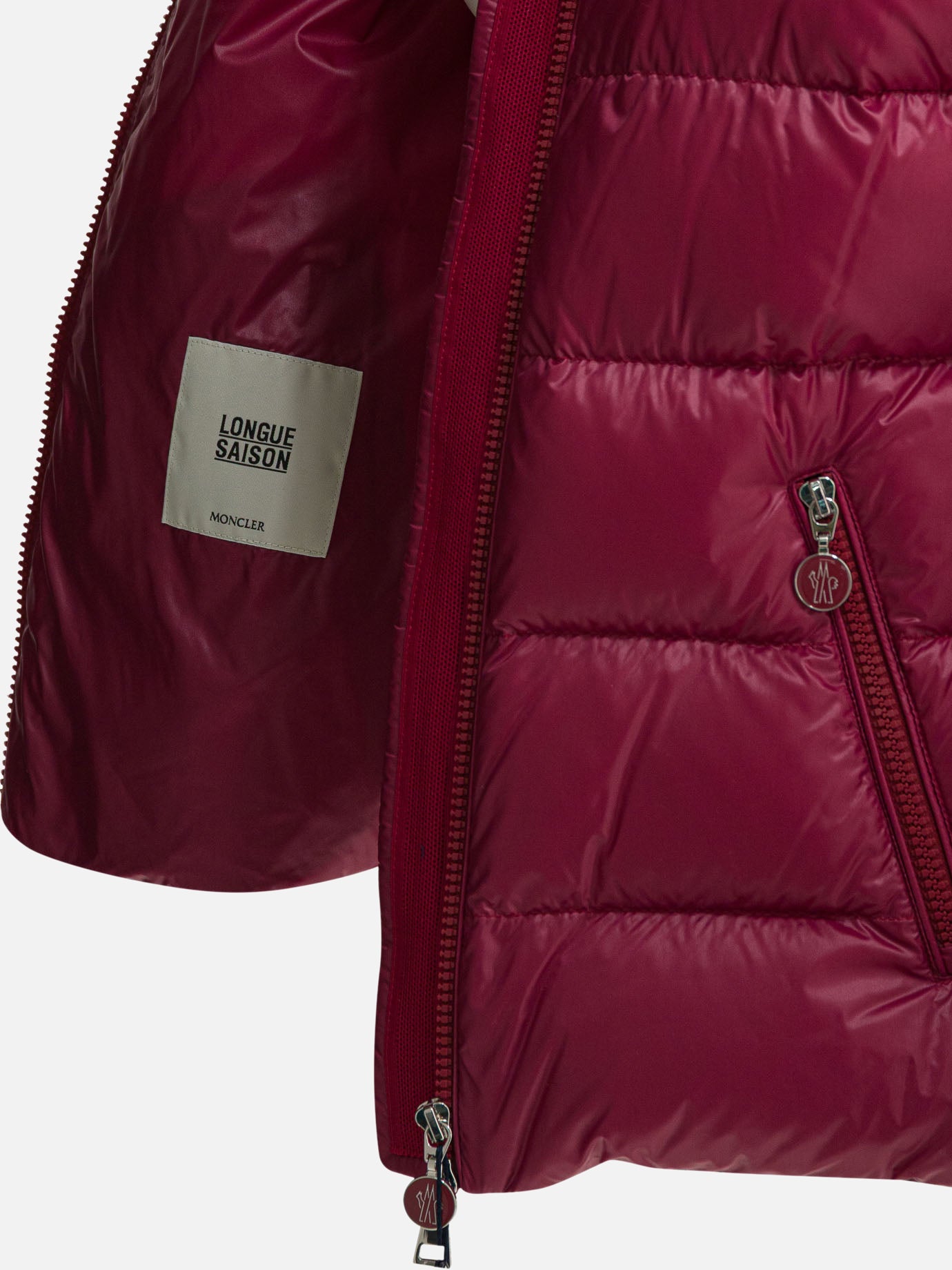 Down jackets Logo  Fuchsia - Moncler Women | PDP | VIETTI Online Store | Zoom-Modal_3
