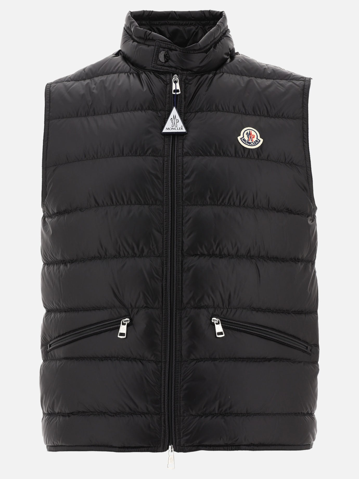 Vest jackets Logo  Black - Moncler Men | PDP | VIETTI Online Store | Zoom-Modal
