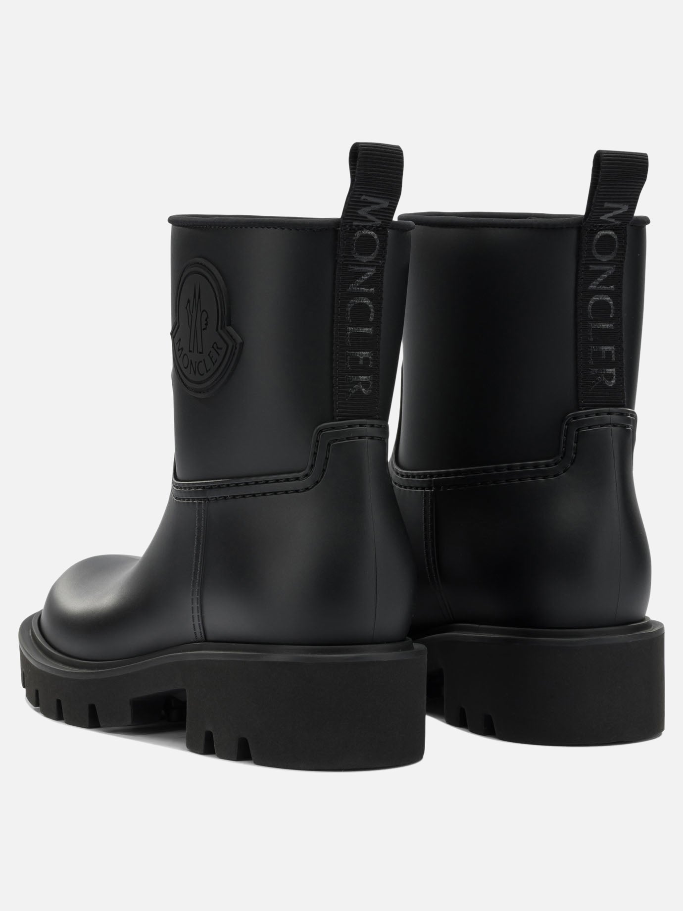 Al ginocchio 100% pvc - 80% polyamide 20% elastane  Nero - Moncler Donna | PDP | VIETTI Online Store | thumbnail_4