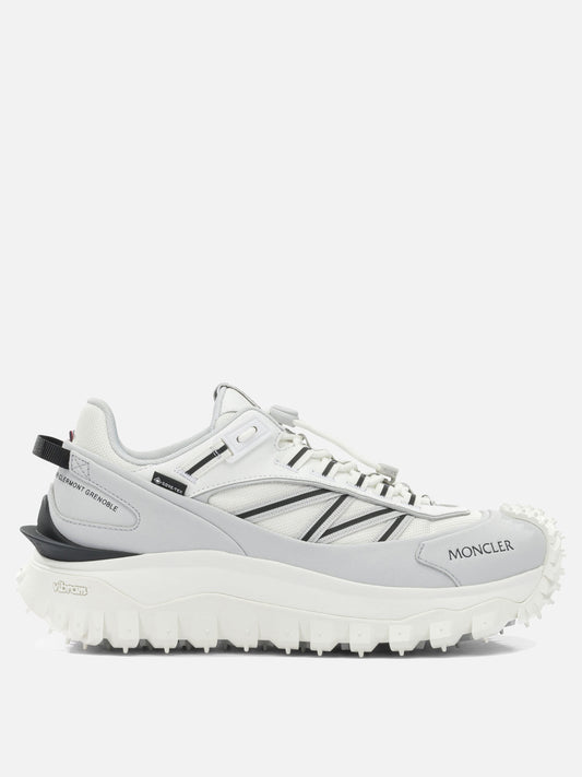 Low top sneakers 100% polyamide - 100% rubber  White - Moncler Men | PLP | VIETTI Online Store 
