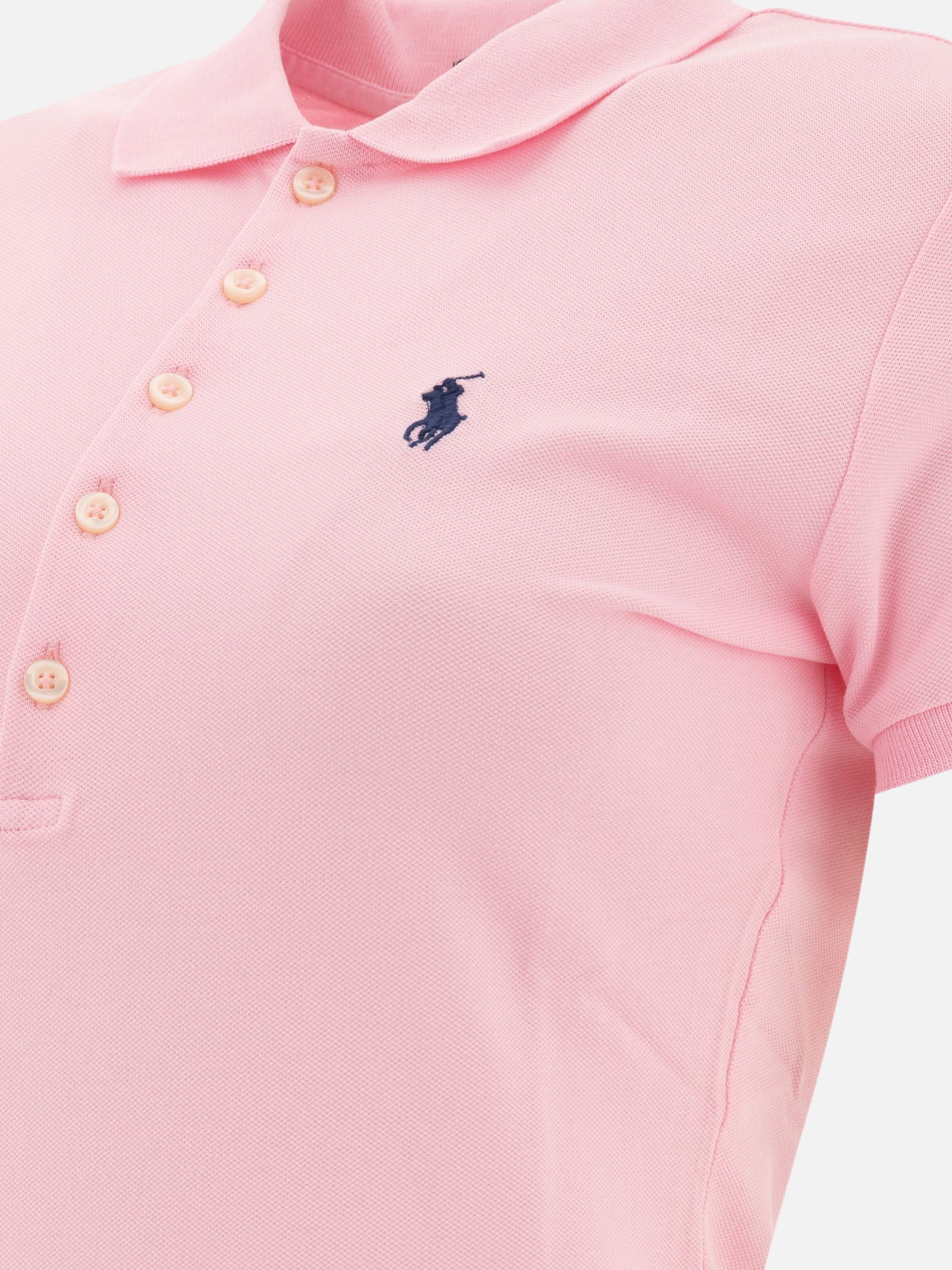 Polo con bottoni Logo  Rosa - Polo Ralph Lauren Donna | PDP | VIETTI Online Store | Zoom-Modal_4
