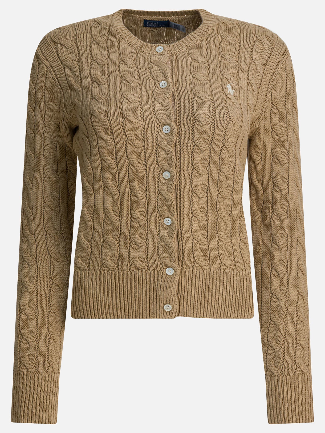 Cardigans Logo  Beige - Polo Ralph Lauren Women | PDP | VIETTI Online Store | thumbnail
