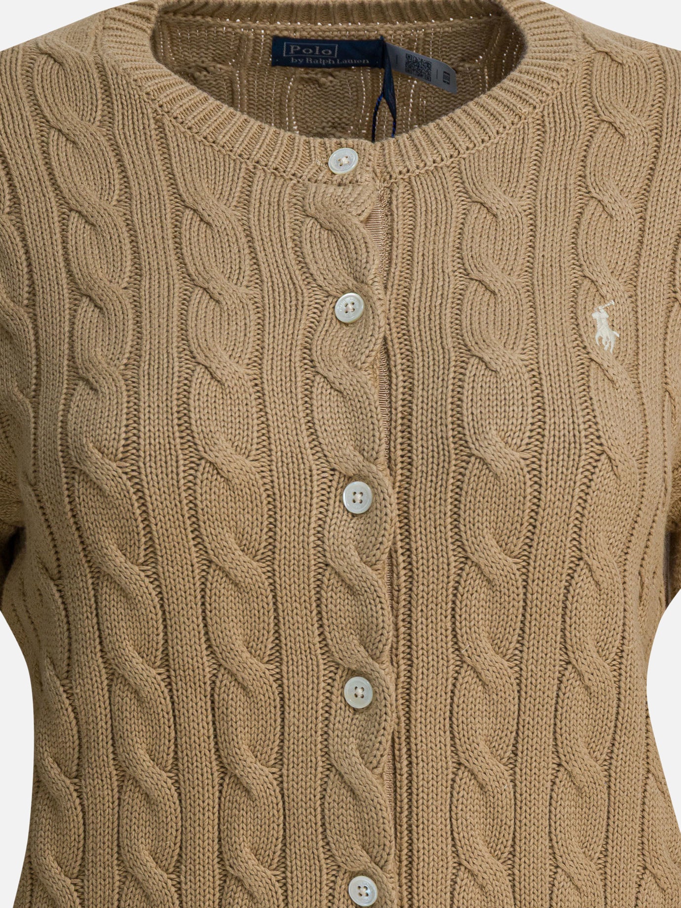 Cardigans Logo  Beige - Polo Ralph Lauren Women | PDP | VIETTI Online Store | Zoom-Modal_3
