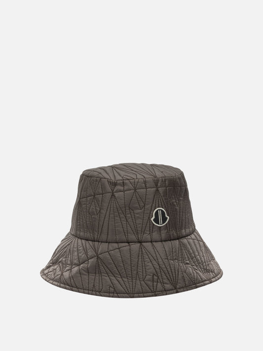 Bucket hats 100% polyester - Lining: 100% polyester - Padding: 100% polyester - Other fabric: 75% cotton 25% polyester  Grey - Rick Owens Women | PLP | VIETTI Online Store | 2
