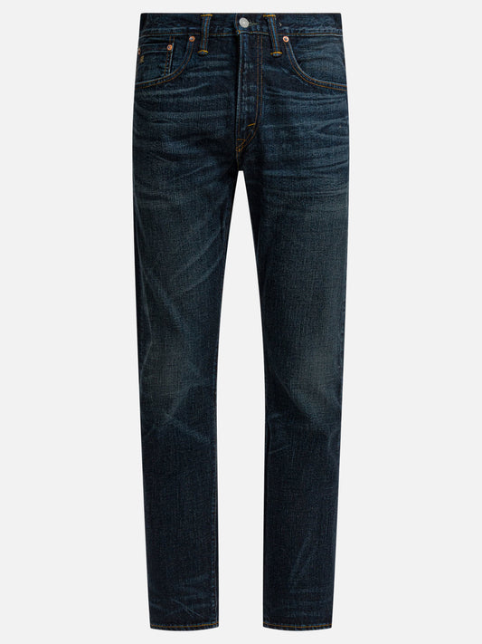 Straight-leg jeans Solid colour  Blue - RRL by Ralph Lauren Men | PLP | VIETTI Online Store 
