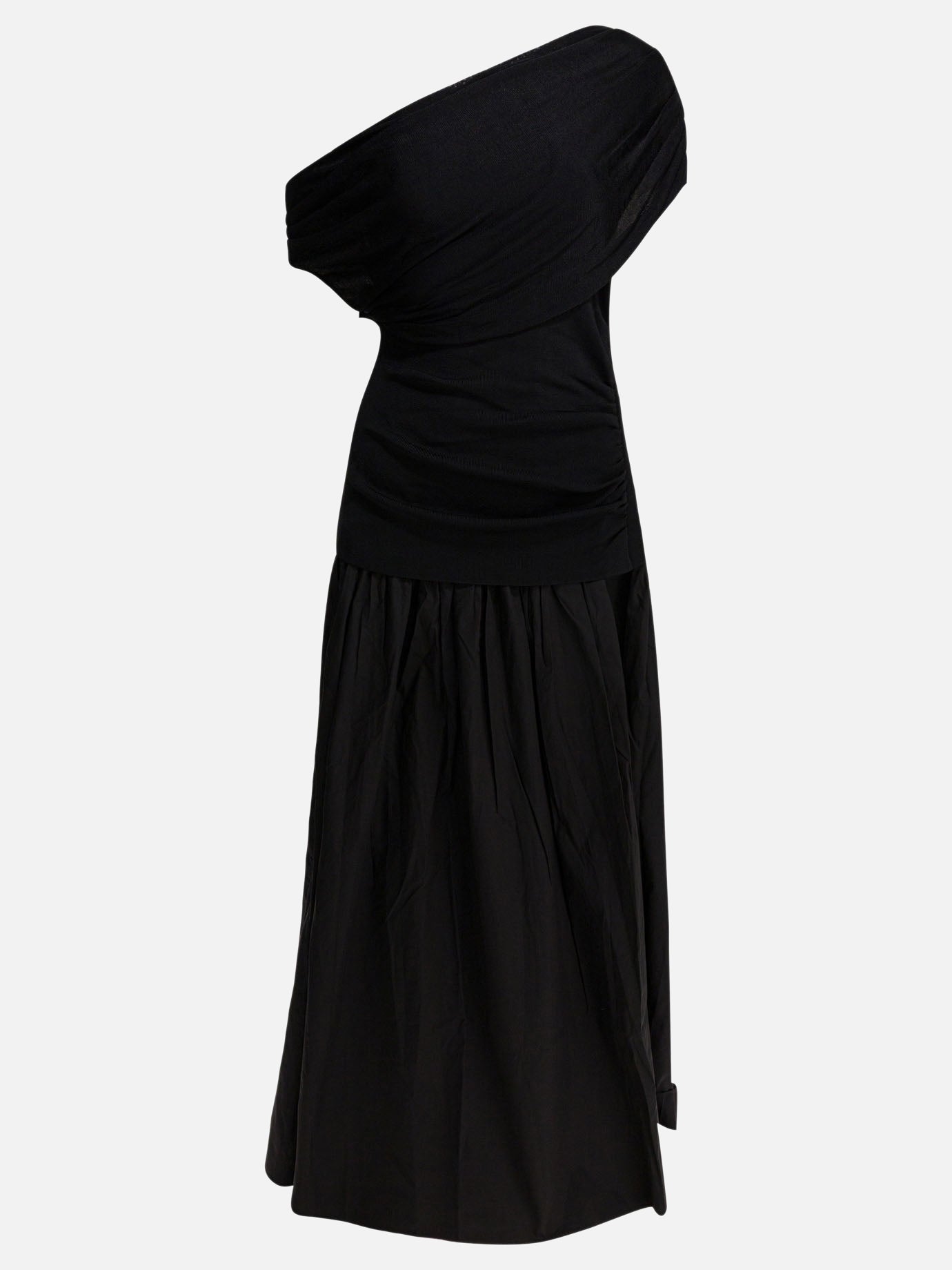 Midi dresses Solid colour  Black - Self-portrait Women | PDP | VIETTI Online Store | thumbnail