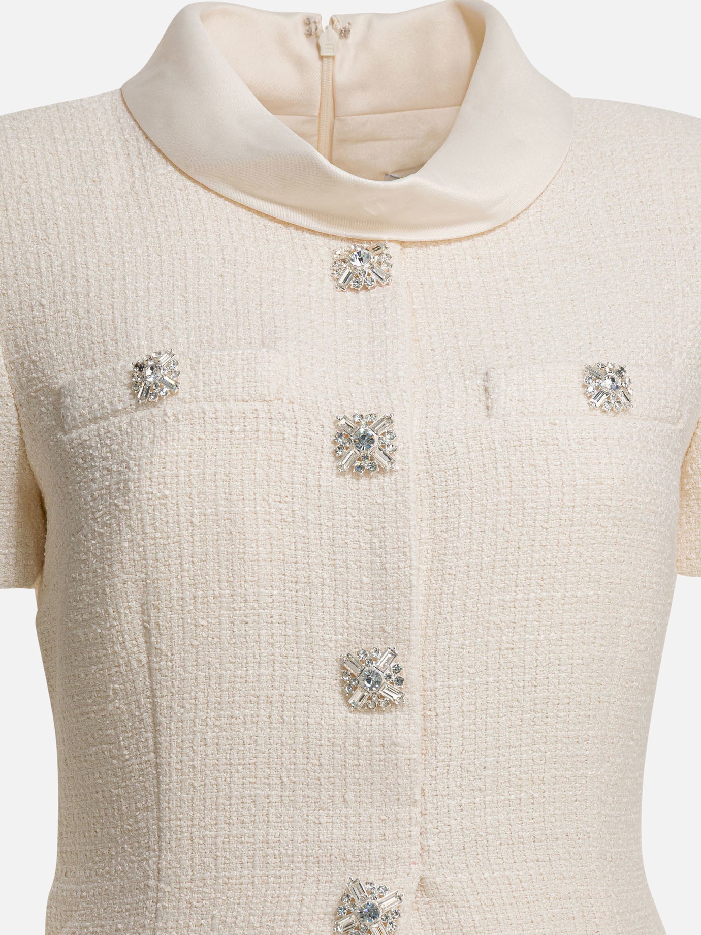 Abiti midi Solid colour  Bianco - Self-portrait Donna | PDP | VIETTI Online Store | Zoom-Modal_3
