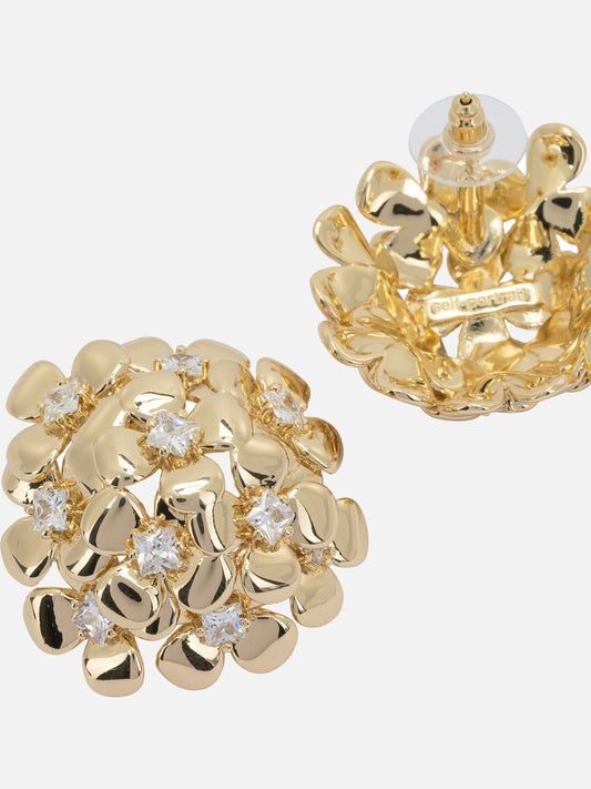 Earrings 100% brass  Gold - Self-portrait Women | PDP | VIETTI Online Store | 2
