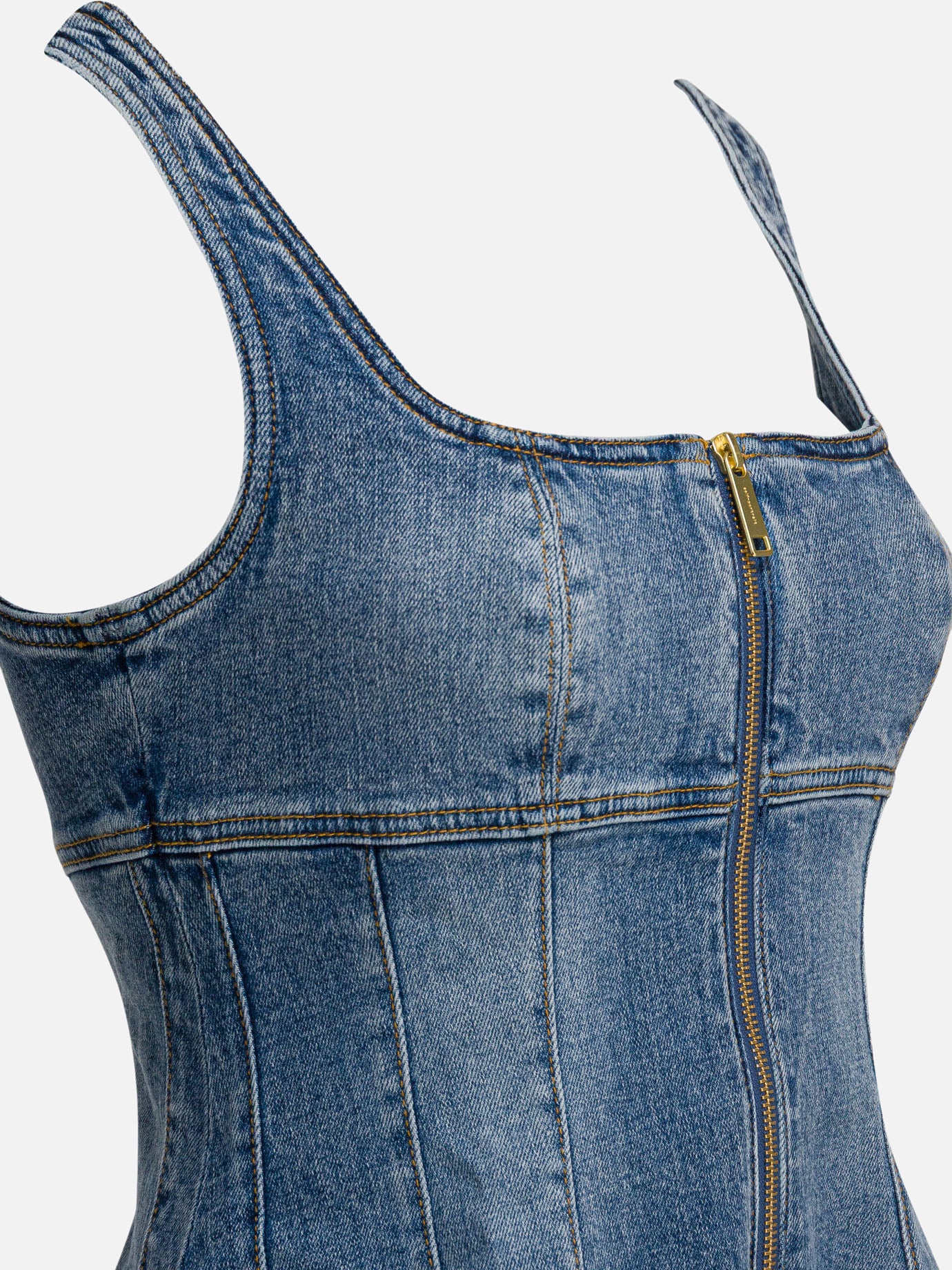 Abiti corti Solid colour  Blu - Self-portrait Donna | PDP | VIETTI Online Store | Zoom-Modal_4
