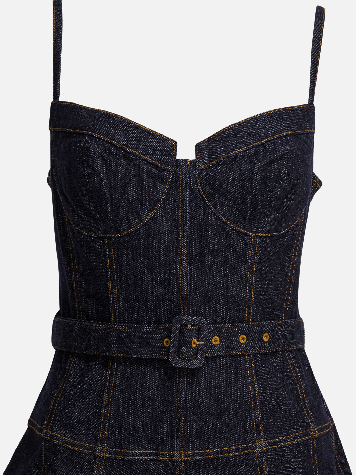 Midi dresses Solid colour  Blue - Self-portrait Women | PDP | VIETTI Online Store | Zoom-Modal_3
