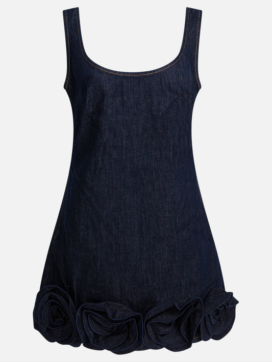 Mini dresses Solid colour  Blue - Self-portrait Women | PLP | VIETTI Online Store 
