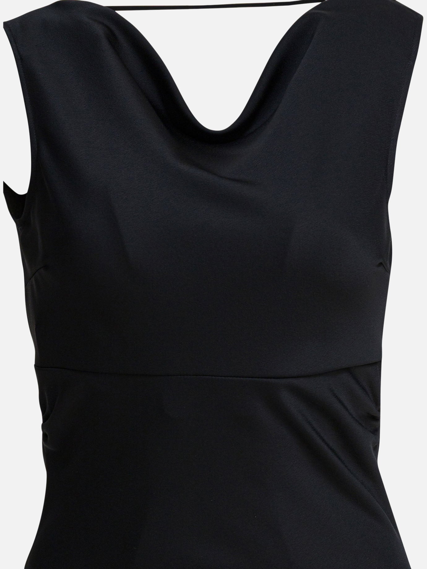 Abiti lunghi Solid colour  Nero - Semper Donna | PDP | VIETTI Online Store | thumbnail_3