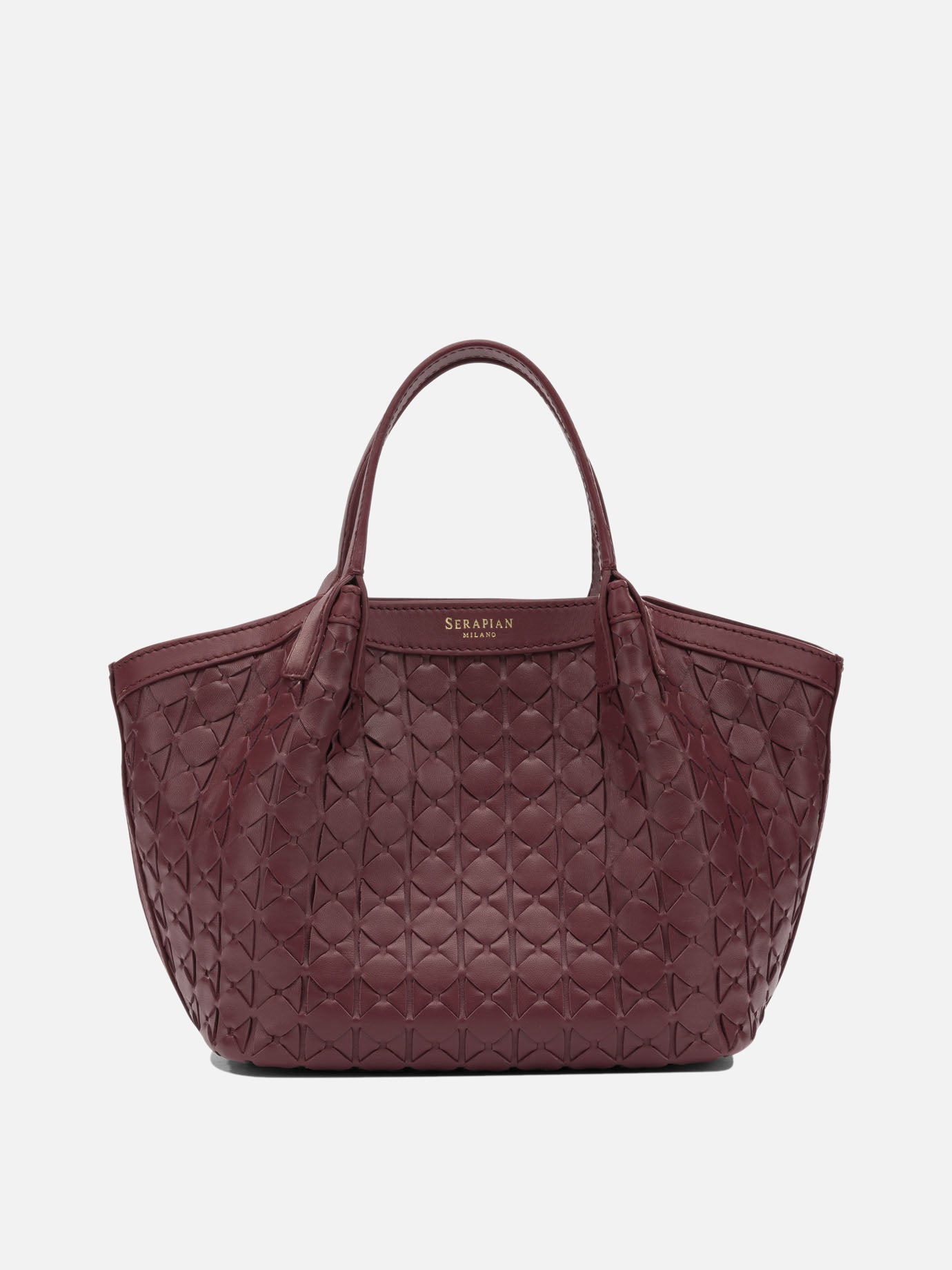 Small bags 100% nappa leather  Bordeaux - Serapian Women | PDP | VIETTI Online Store | Zoom-Modal
