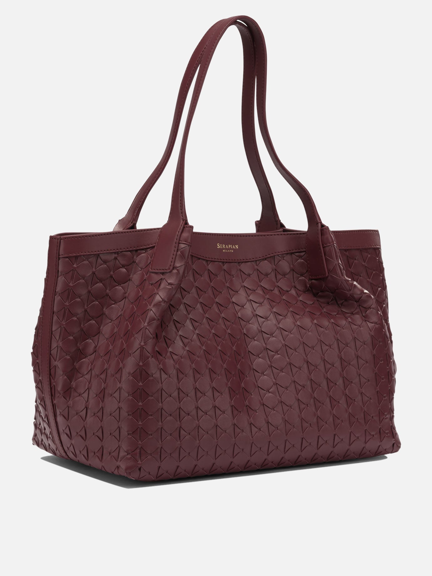 Small bags 100% nappa leather  Bordeaux - Serapian Women | PDP | VIETTI Online Store | Zoom-Modal_2
