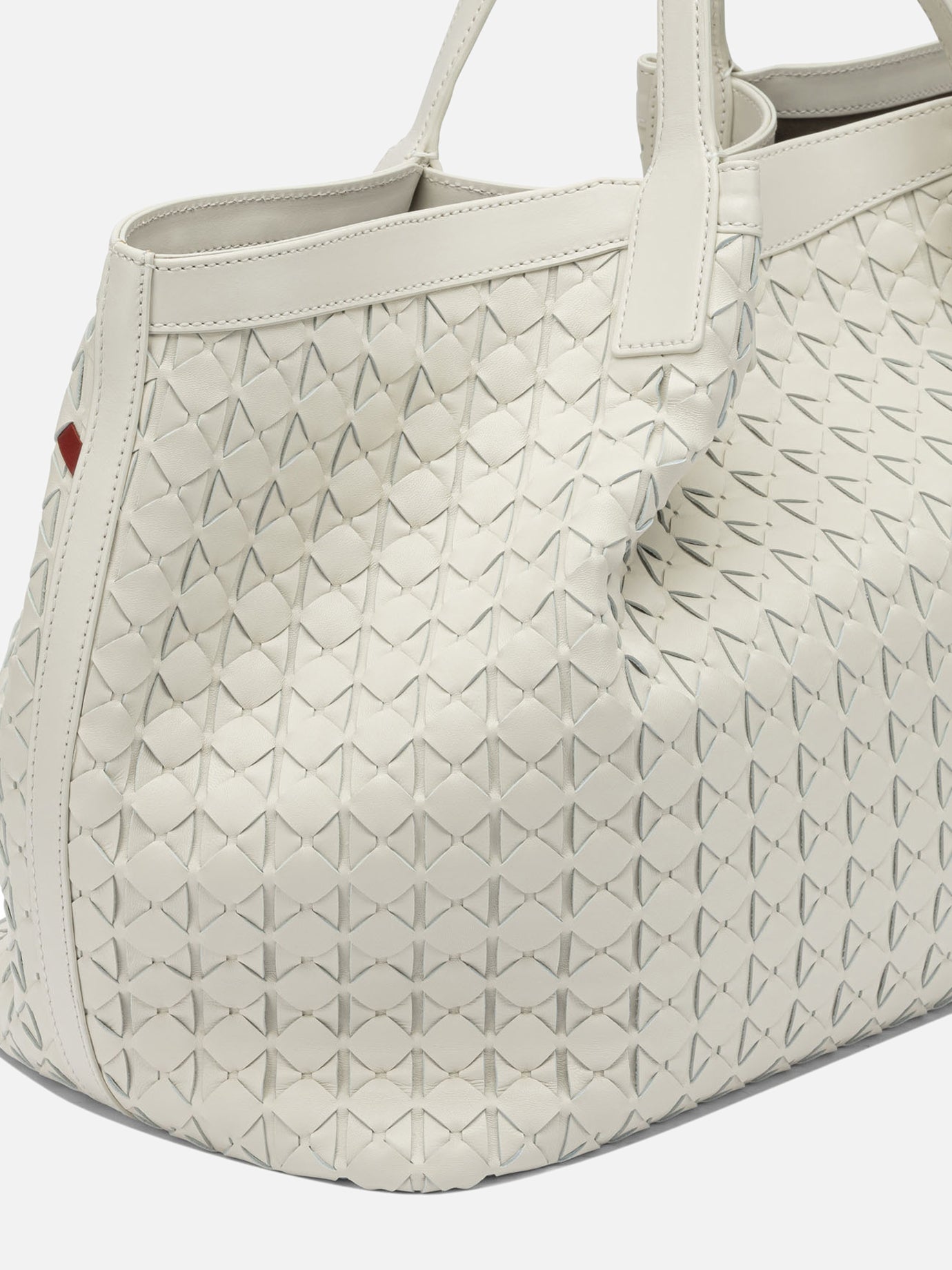 Large bags 100% nappa leather  White - Serapian Women | PDP | VIETTI Online Store | thumbnail_4