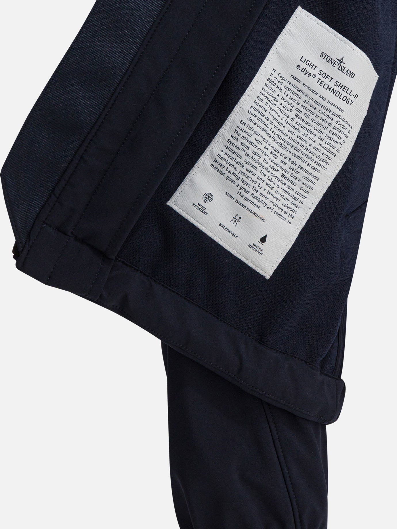 Raincoats & Trench coats Logo  Blue - Stone Island Men | PDP | VIETTI Online Store | Zoom-Modal_4
