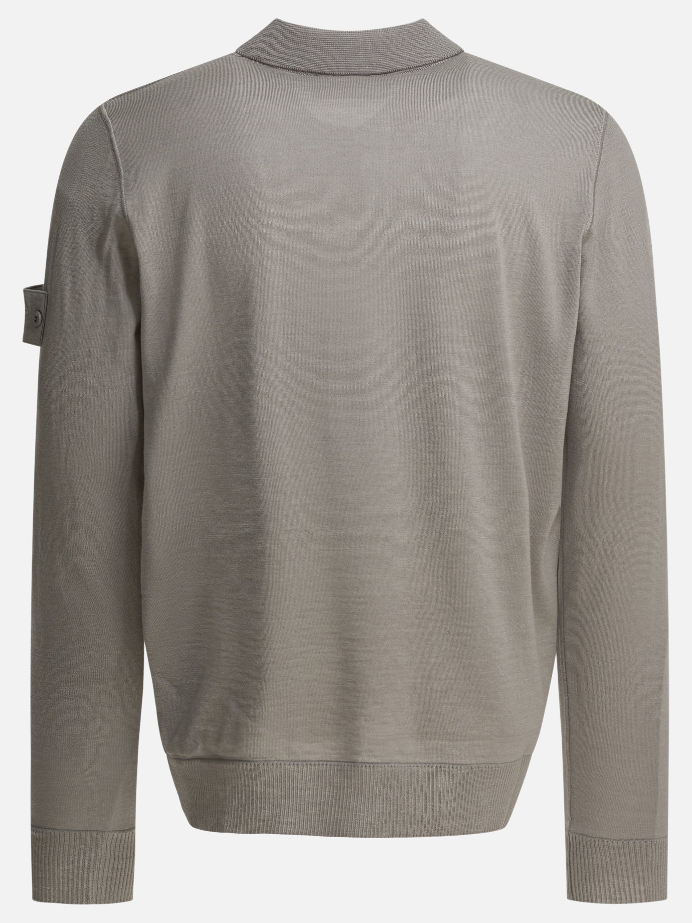 Polo sweater Solid colour  Grey - Stone Island Men | PDP | VIETTI Online Store | Zoom-Modal_2

