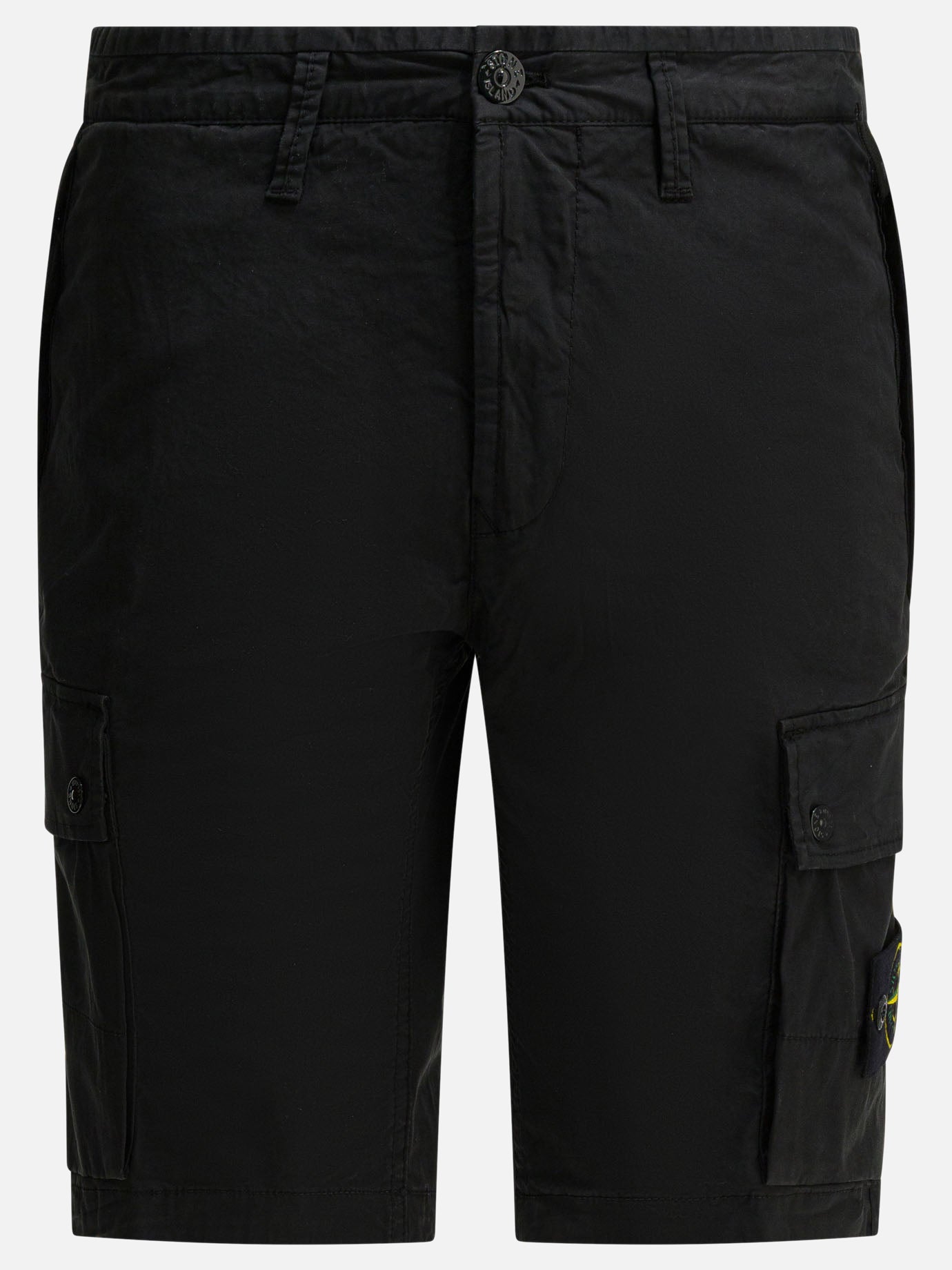 Cargo shorts Logo  Black - Stone Island Men | PDP | VIETTI Online Store | Zoom-Modal

