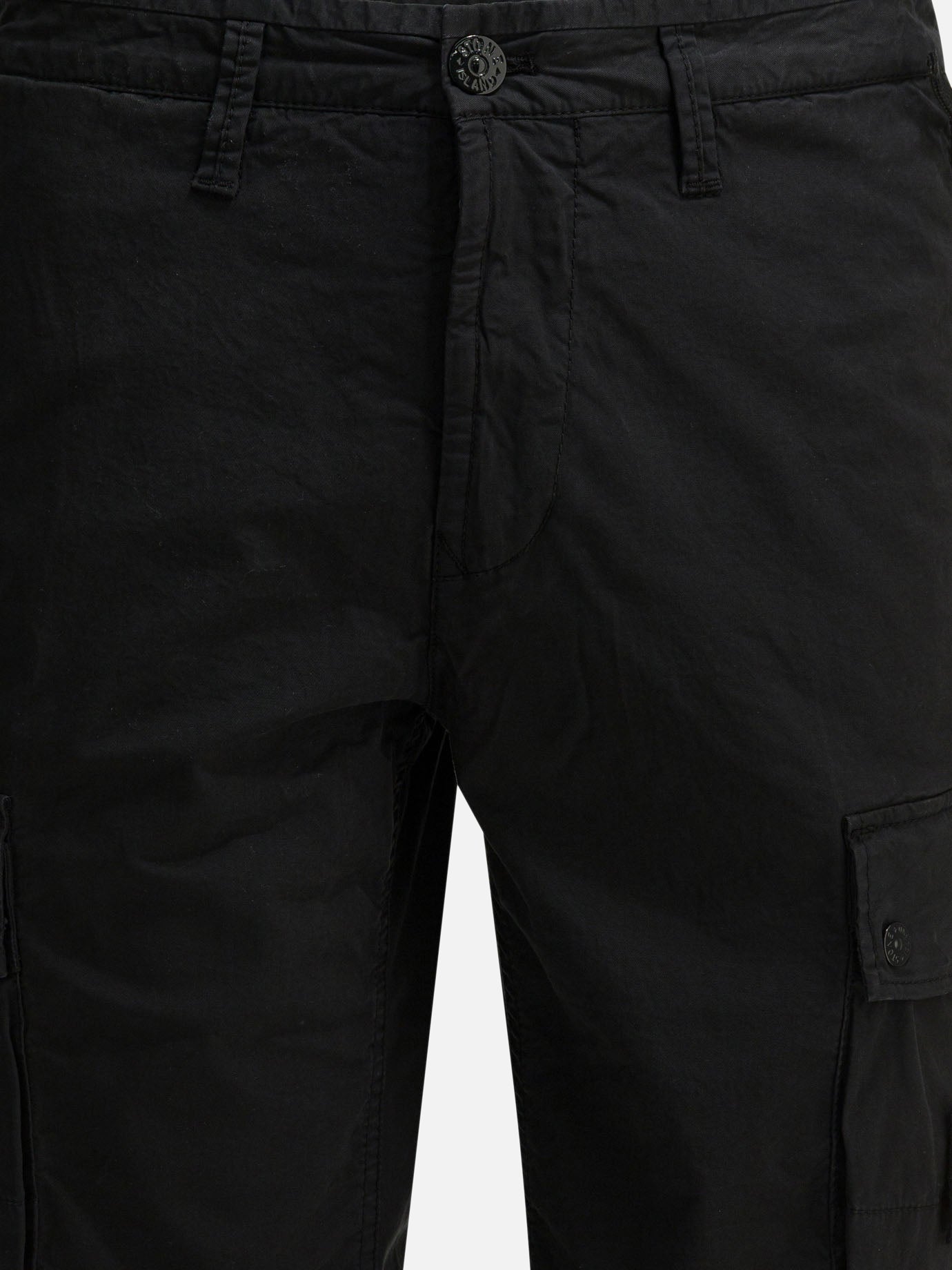 Cargo shorts Logo  Black - Stone Island Men | PDP | VIETTI Online Store | Zoom-Modal_3
