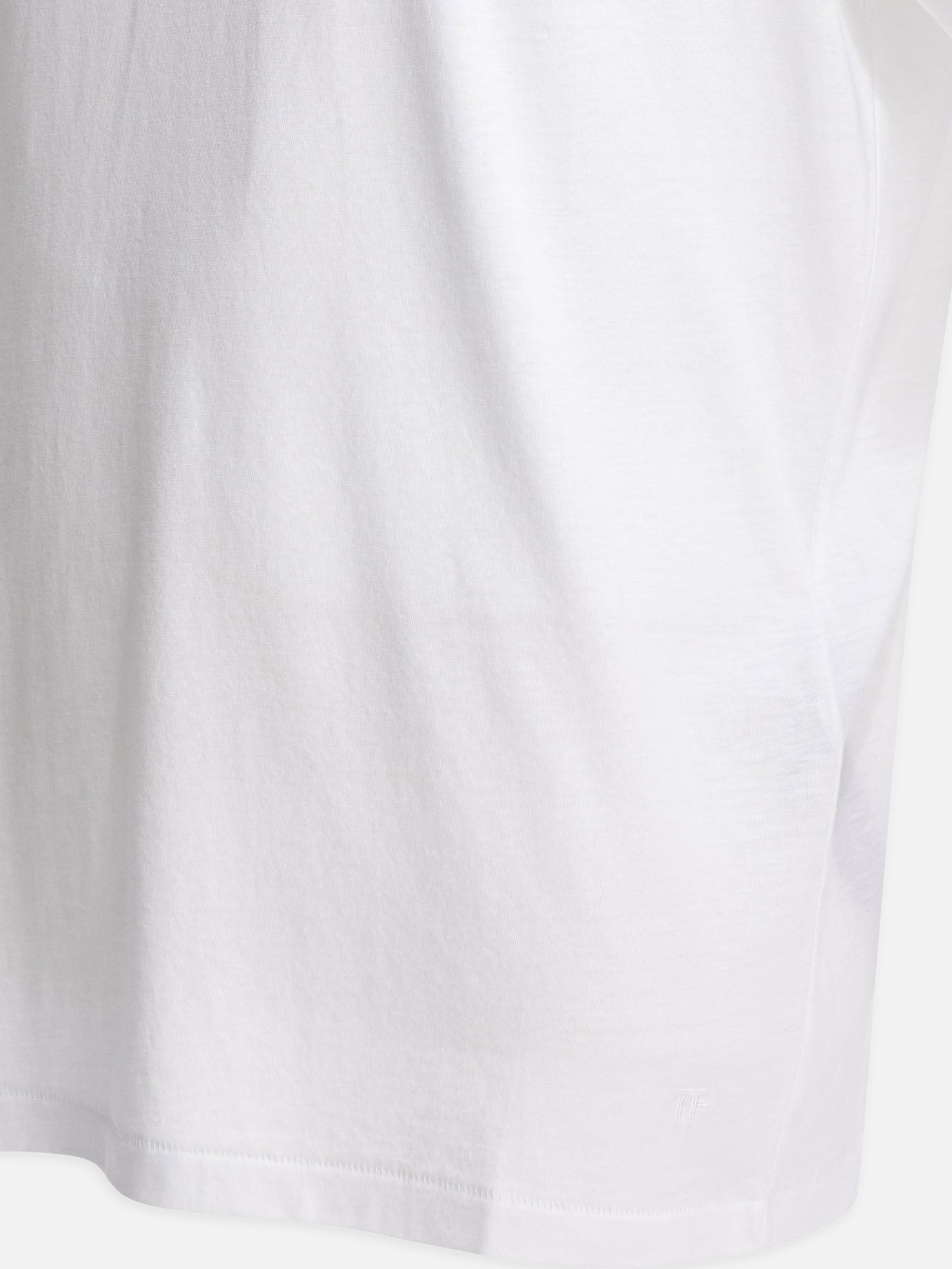 Crewneck t-shirts Solid colour  White - Tom Ford Men | PDP | VIETTI Online Store | Zoom-Modal_4
