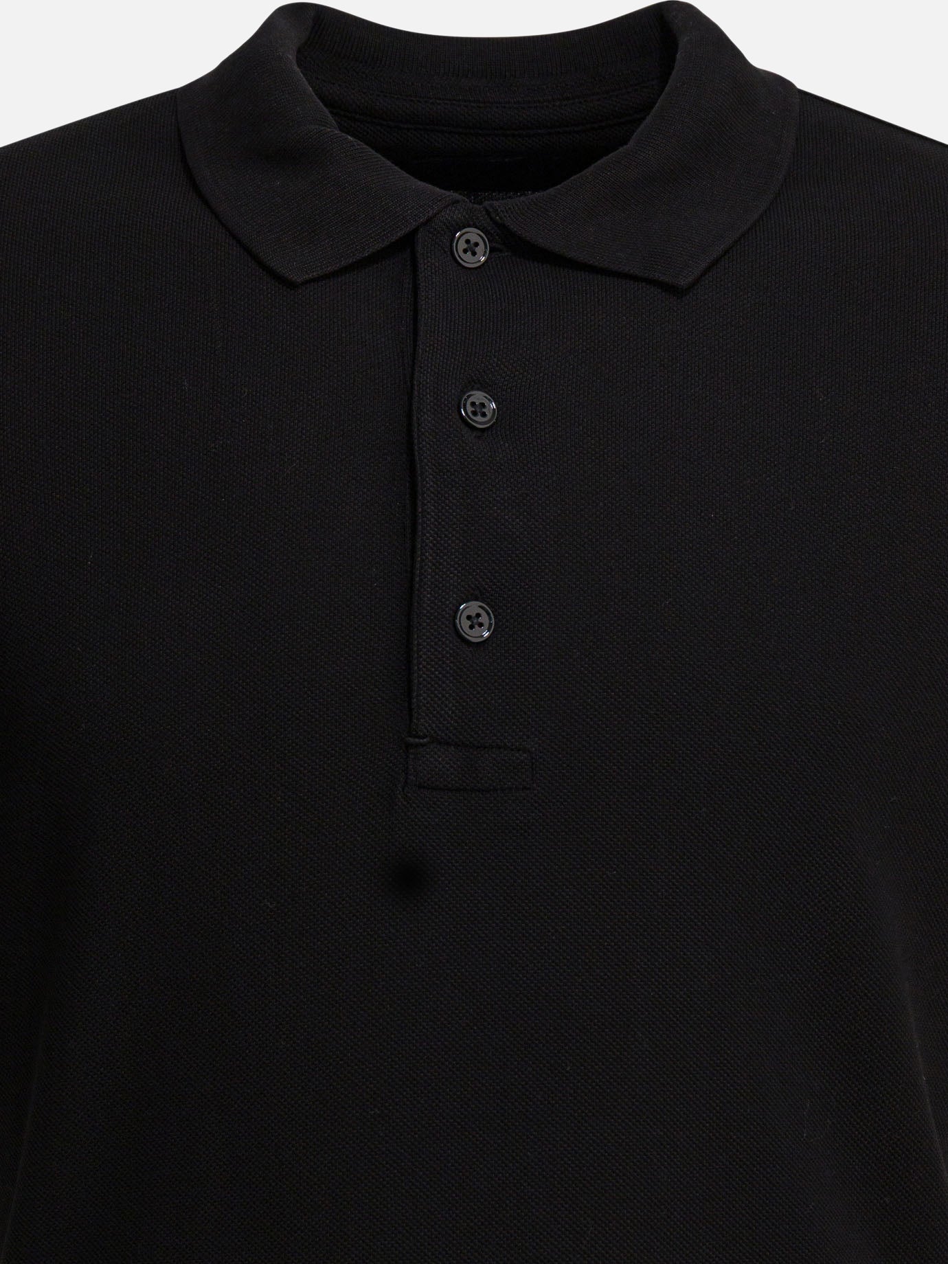 Polo shirts with buttons Solid colour  Black - Tom Ford Men | PDP | VIETTI Online Store | thumbnail_3