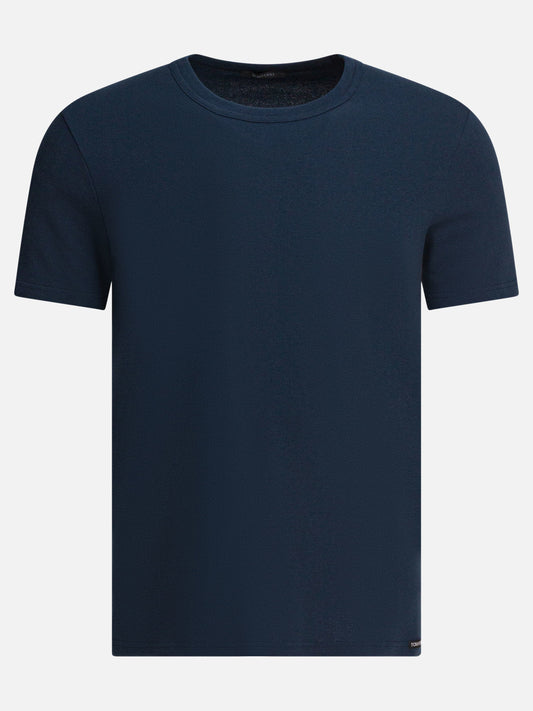 Underwear t-shirts Solid colour  Blue - Tom Ford Men | PLP | VIETTI Online Store 
