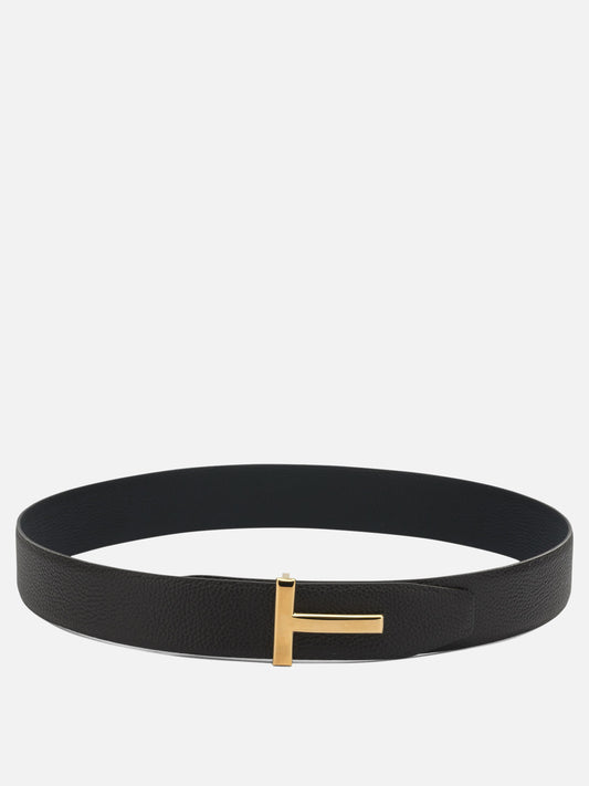 Cinture in pelle 100% calf leather - 100% calf leather  Marrone - Tom Ford Uomo | PLP | VIETTI Online Store 
