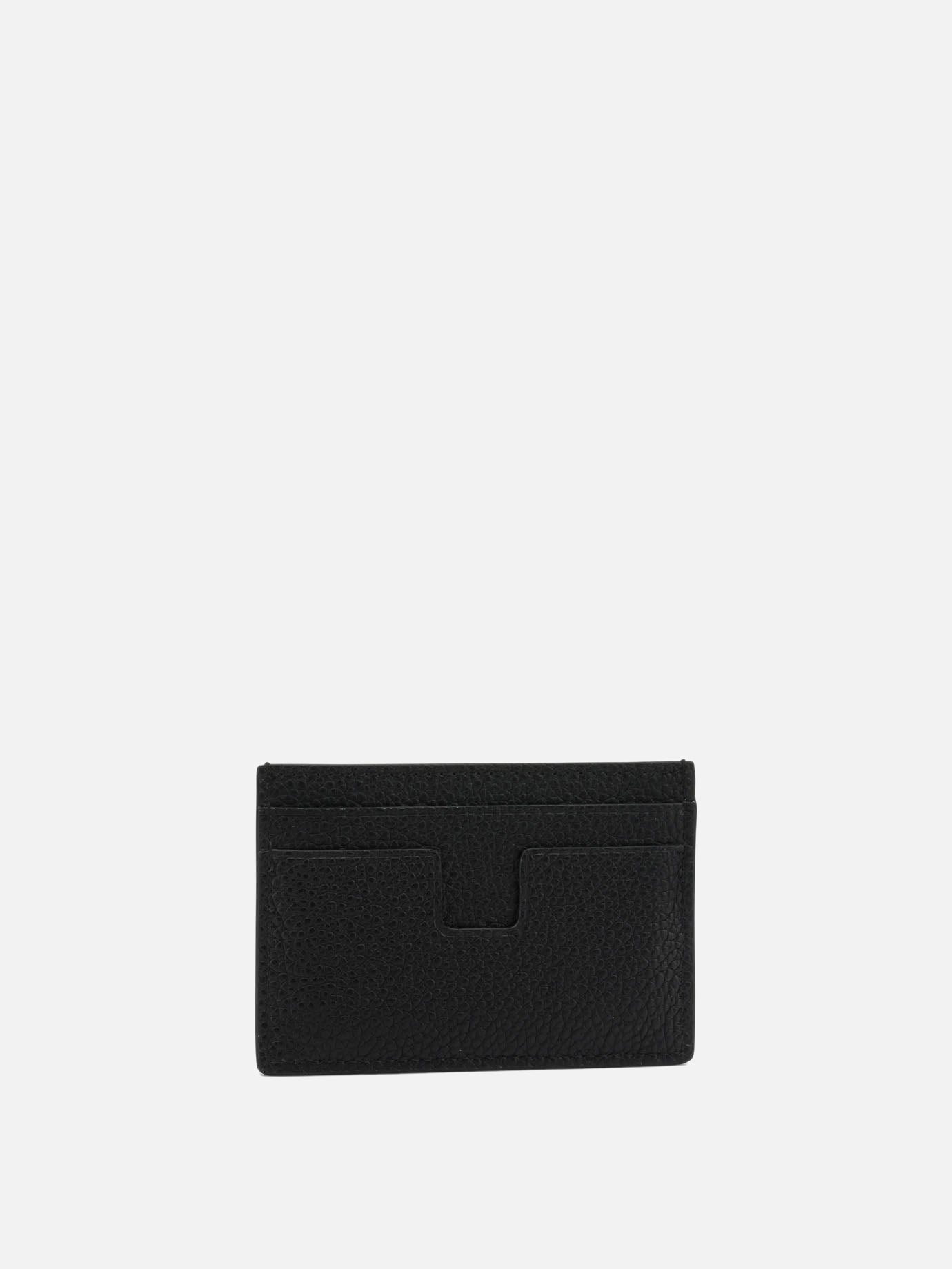 Card holders 100% calf leather  Black - Tom Ford Men | PDP | VIETTI Online Store | thumbnail_3