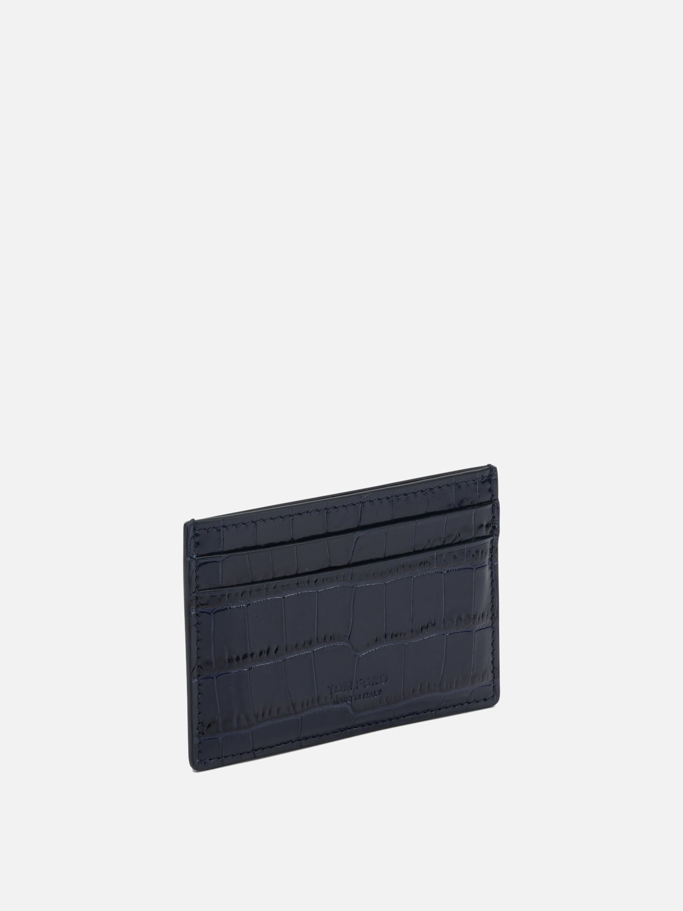Card holders 100% calf leather  Blue - Tom Ford Men | PDP | VIETTI Online Store | thumbnail_2