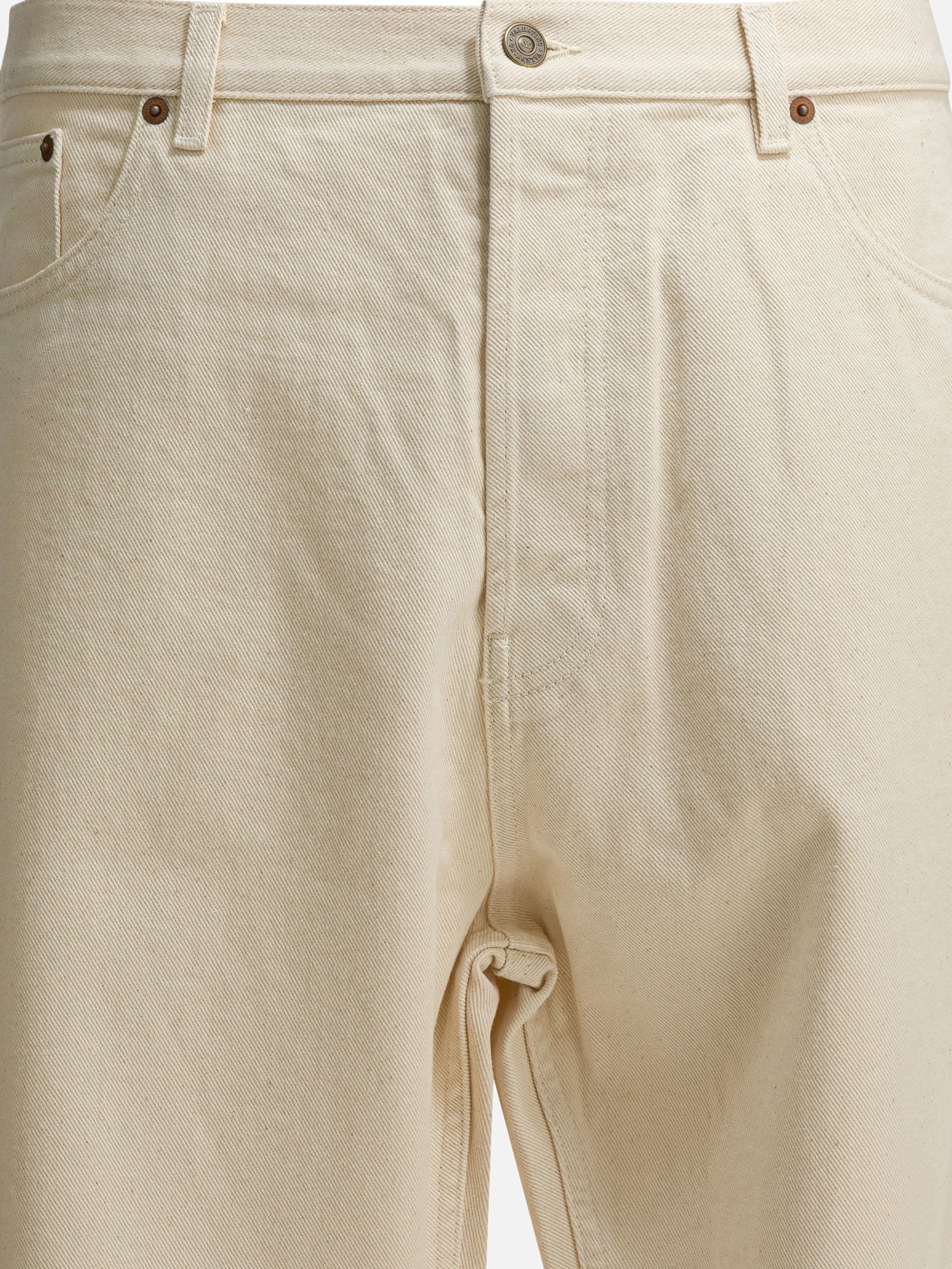 Straight-leg jeans 100% cotton  White - Valentino Men | PDP | VIETTI Online Store | Zoom-Modal_3
