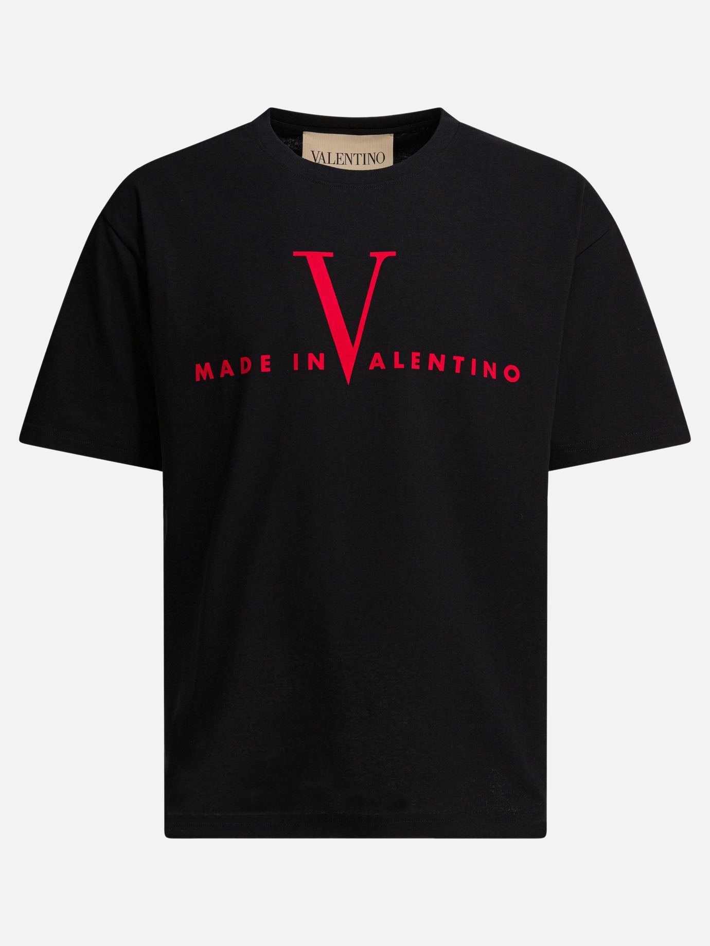 Crewneck t-shirts Graphics  Black - Valentino Men | PDP | VIETTI Online Store | Zoom-Modal
