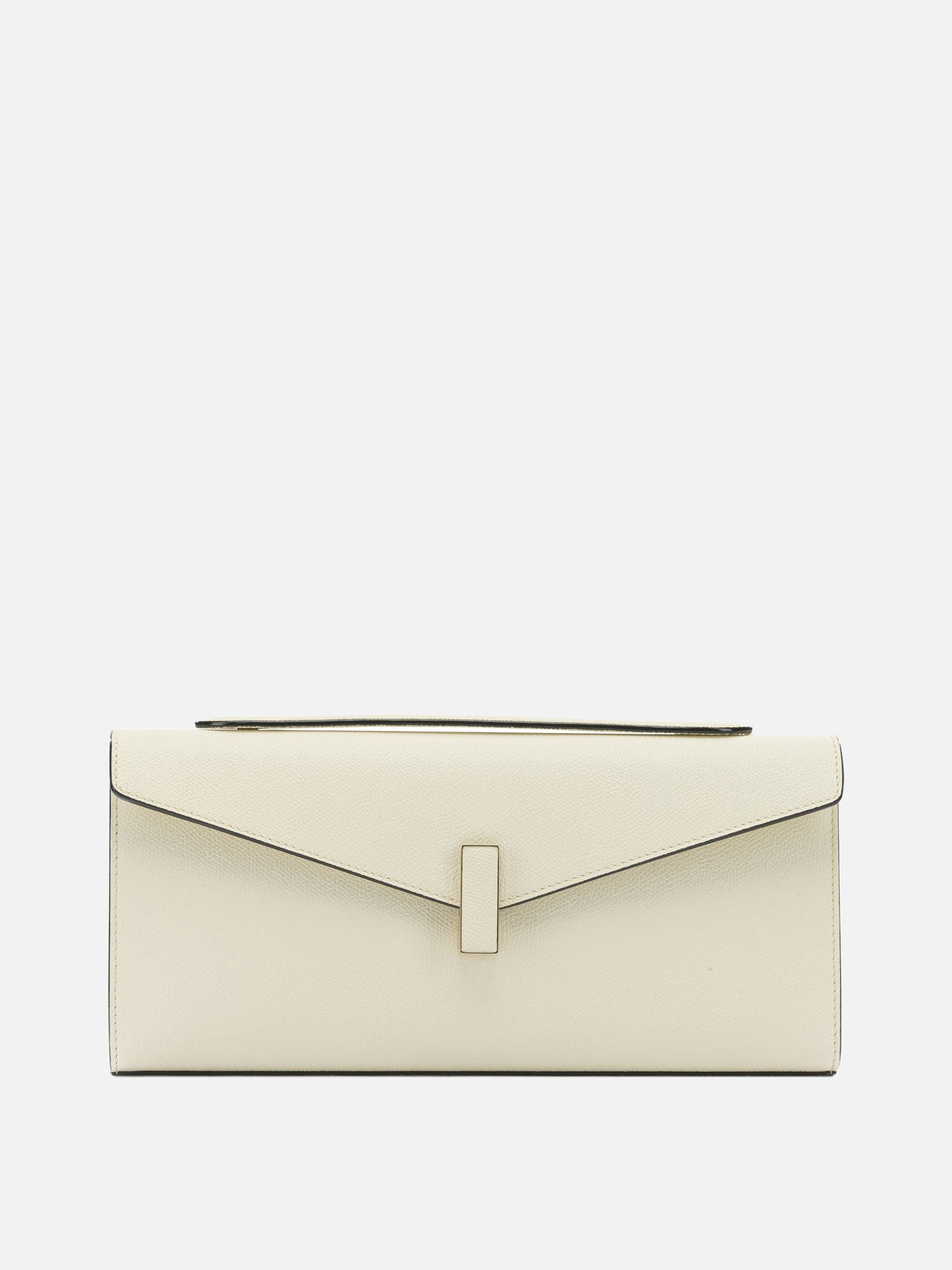 Pouch 100% calf leather  White - Valextra Women | PDP | VIETTI Online Store | thumbnail