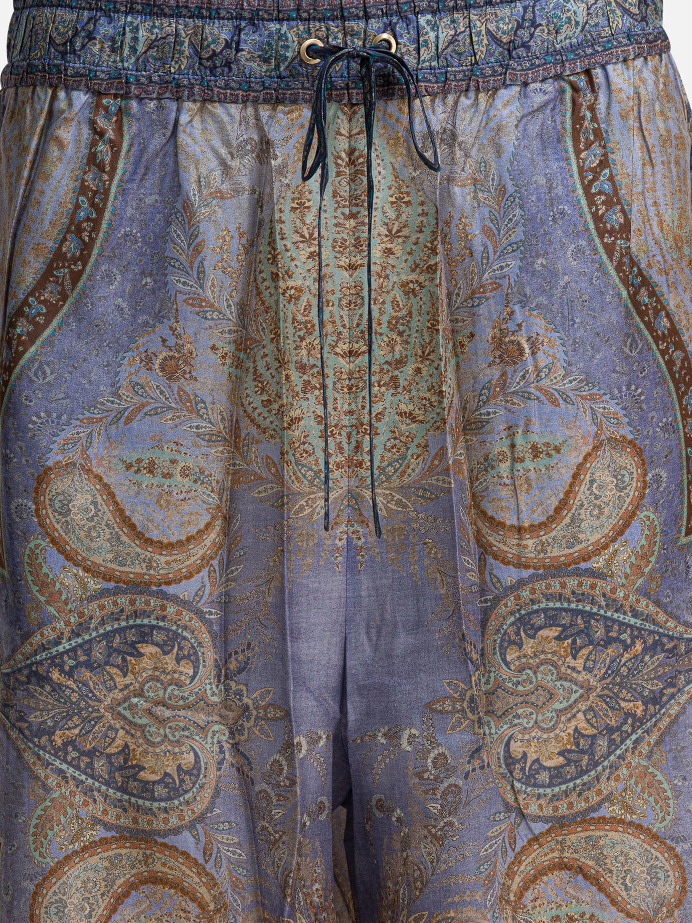 Leisure trousers Paisley  Light blue - Zimmermann Women | PDP | VIETTI Online Store | thumbnail_3