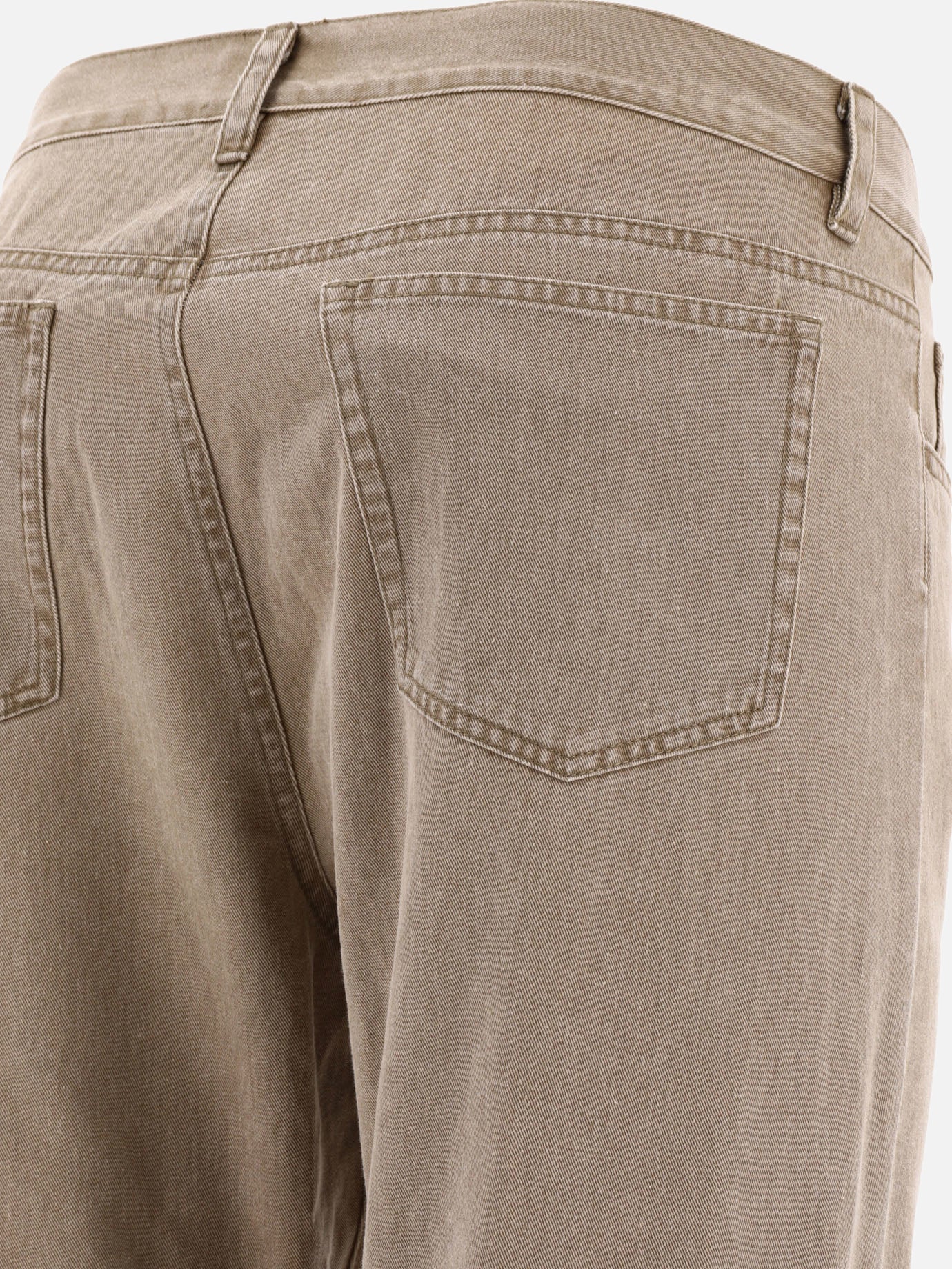 Straight-leg jeans 100% cotone  Beige - A.P.C. Men | PDP | VIETTI Online Store | thumbnail_4