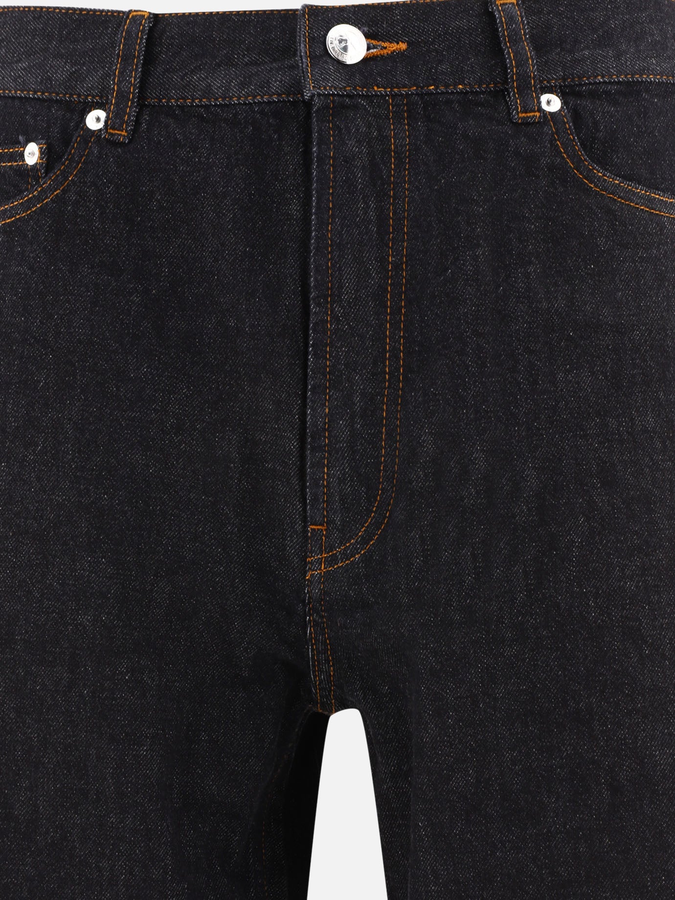 Straight-leg jeans 100% cotone organico  Black - A.P.C. Men | PDP | VIETTI Online Store | thumbnail_3