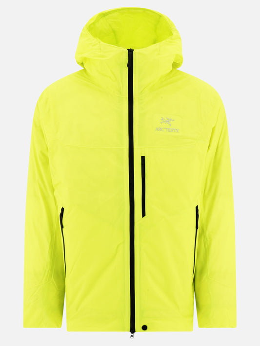Technical jackets 94% nylon 6% polyurethane - Padding: down and feathers  Yellow - Arc'teryx Men | PLP | VIETTI Online Store 
