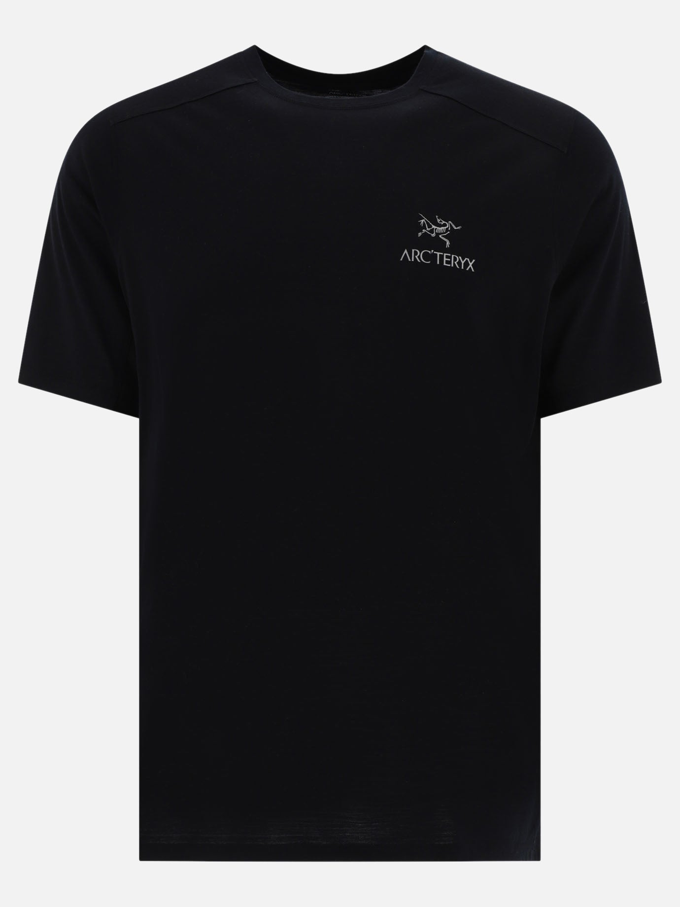 Crewneck t-shirts 87% lana 13% nylon  Black - Arc&#39;teryx Men | PDP | VIETTI Online Store | thumbnail