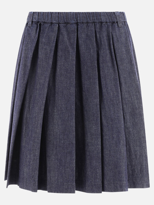 Miniskirts 100% cotone  Blue - Aspesi Women | PLP | VIETTI Online Store 

