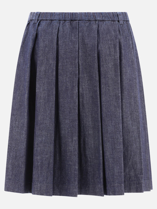 Miniskirts 100% cotone  Blue - Aspesi Women | PLP | VIETTI Online Store | 2
