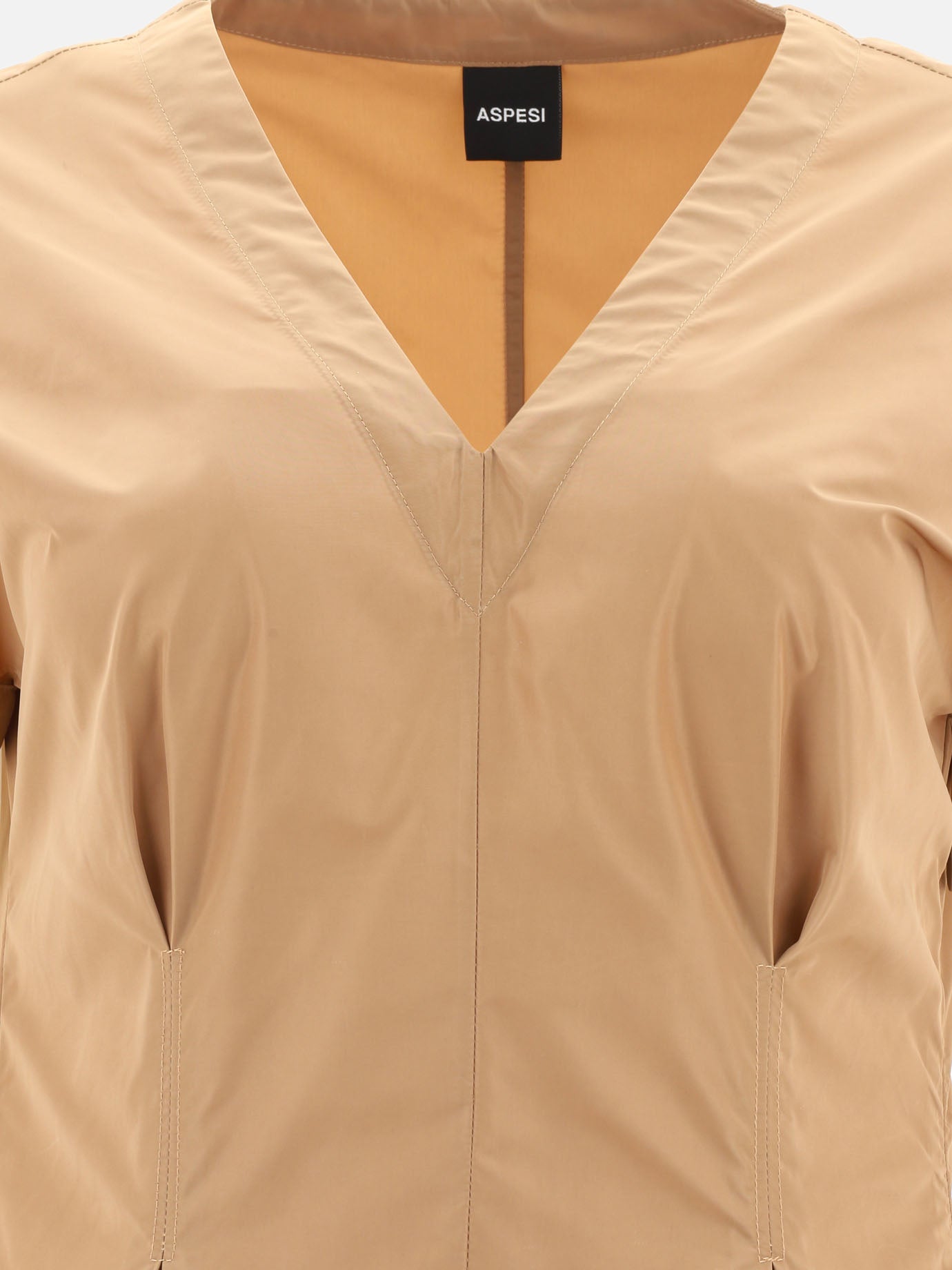 Long dresses 100% poliestere  Beige - Aspesi Women | PDP | VIETTI Online Store | thumbnail_3